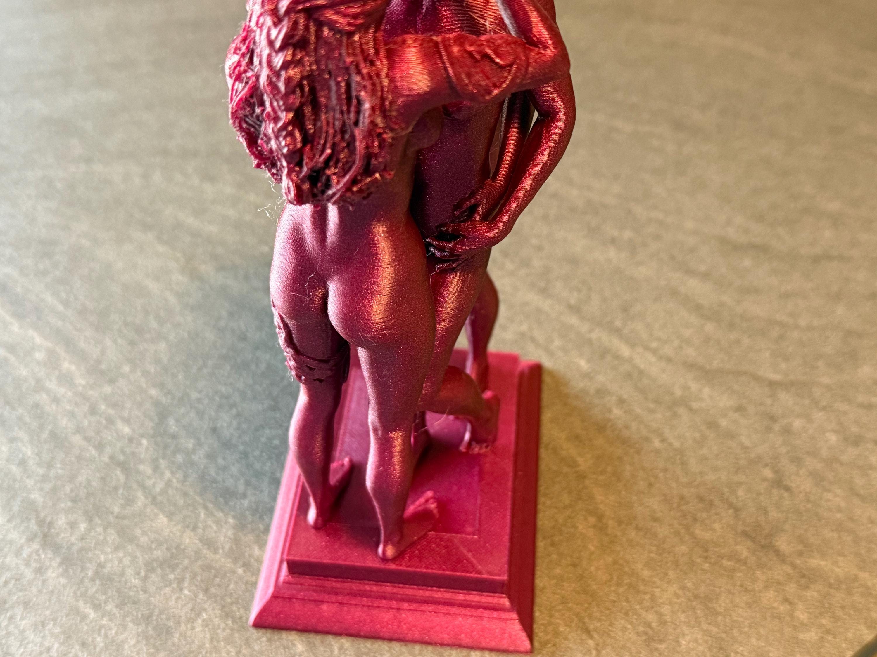 Trio Woman Sculpture | Contemporary Female Form Decor | Handmade Multi-Figure Artwork | Discreet Packaging