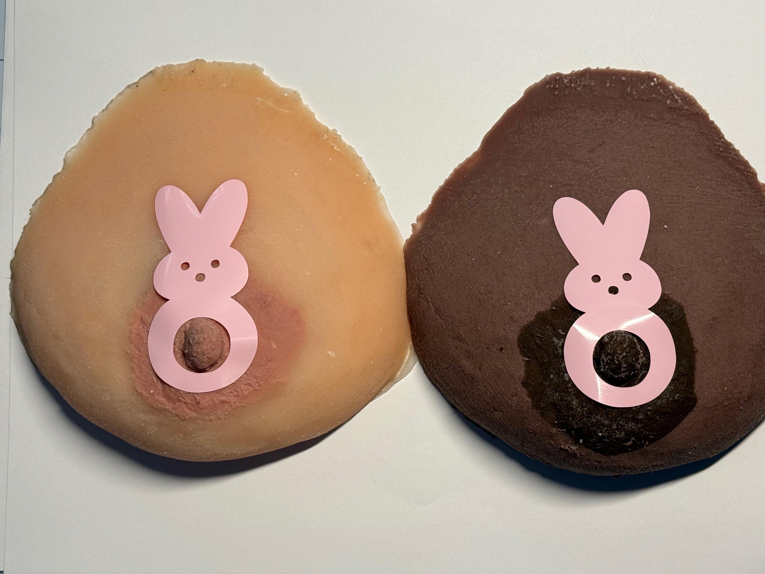 Easter Bunny Body Pasty | Self-Adhesive Peep Design | Discreet Packaging