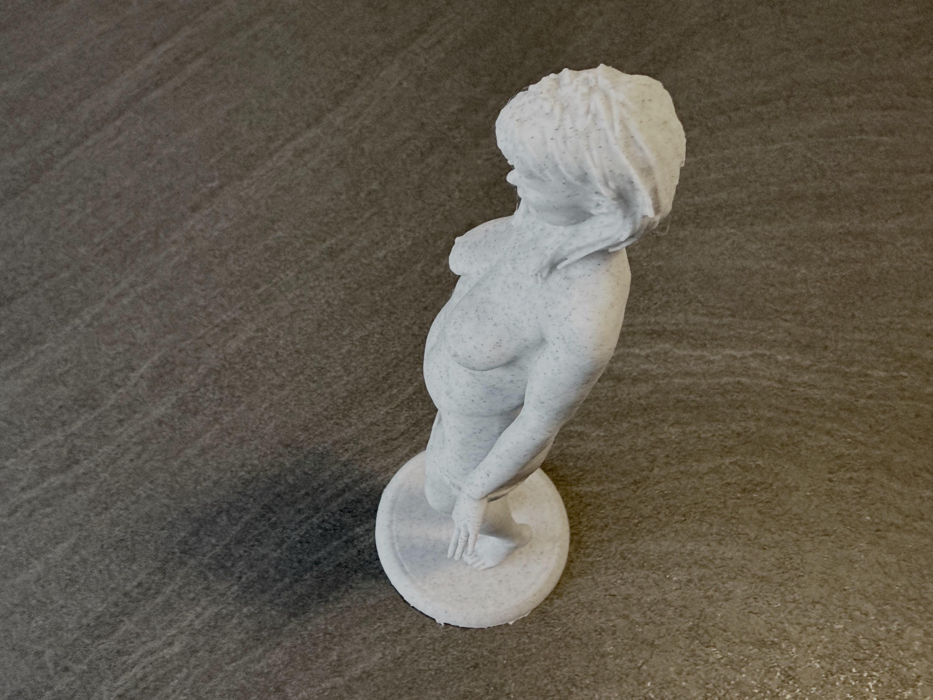 Curvy Goddess Figurine | Body Positive PLA Art Sculpture | Discreet Packaging