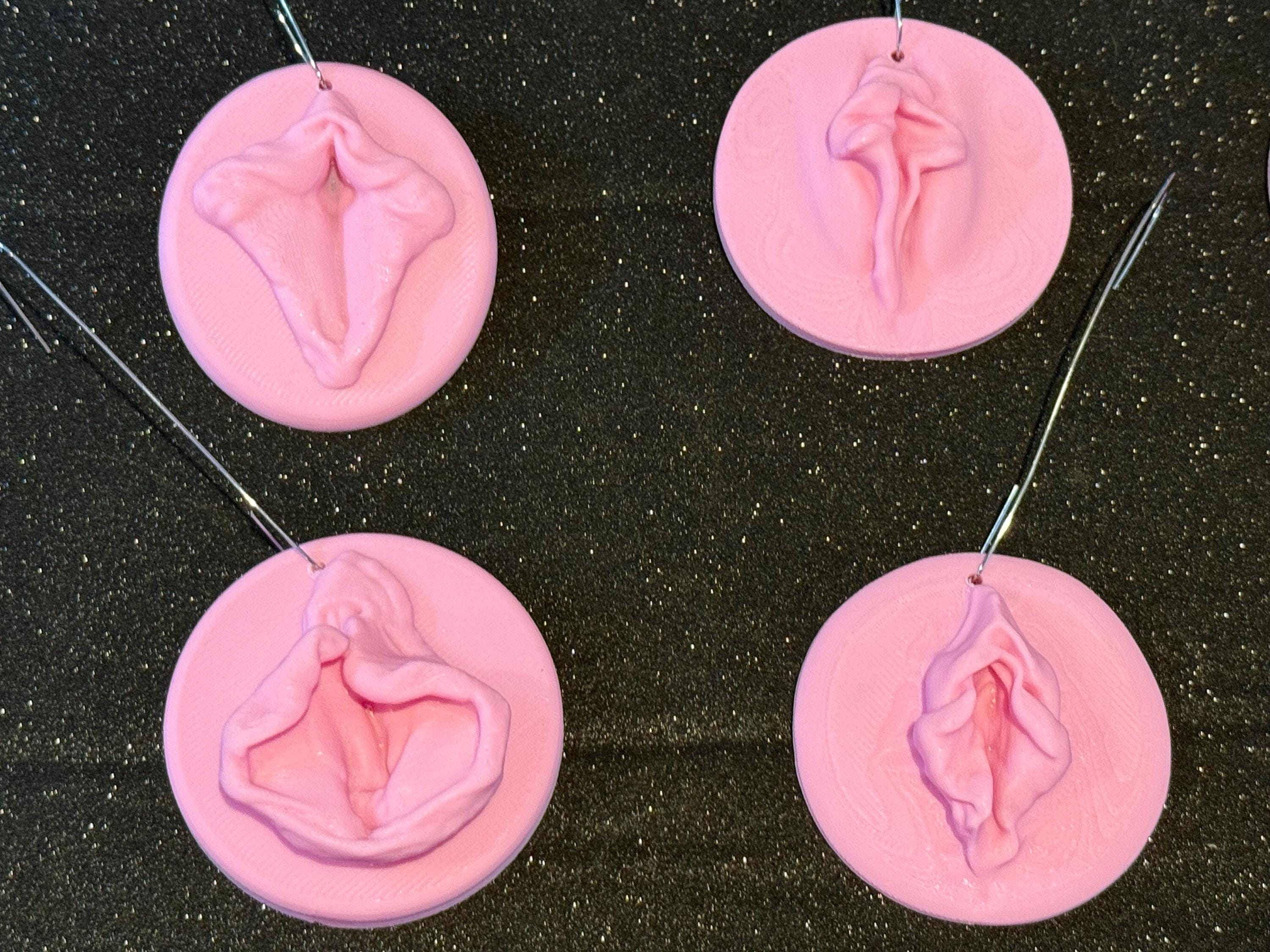 Body Positive Ornament | 3D Printed Curvy Figure | Adult Humor | Discreet Packaging