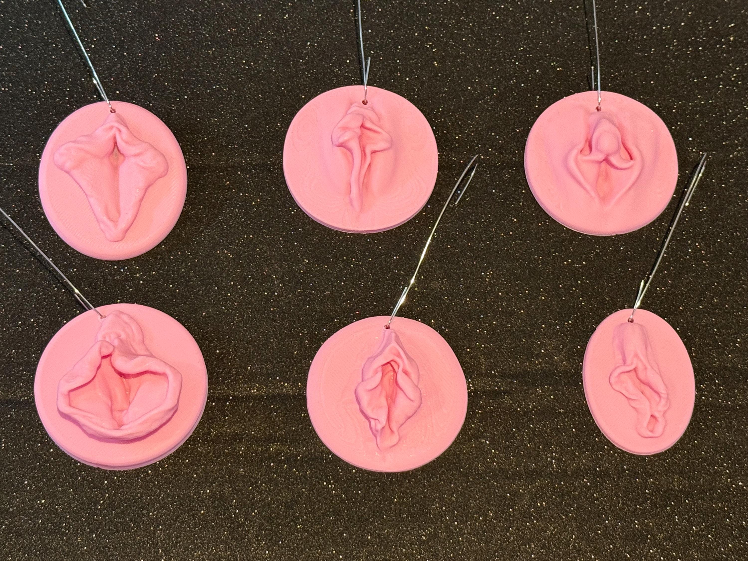 Body Positive Ornament | 3D Printed Curvy Figure | Adult Humor | Discreet Packaging