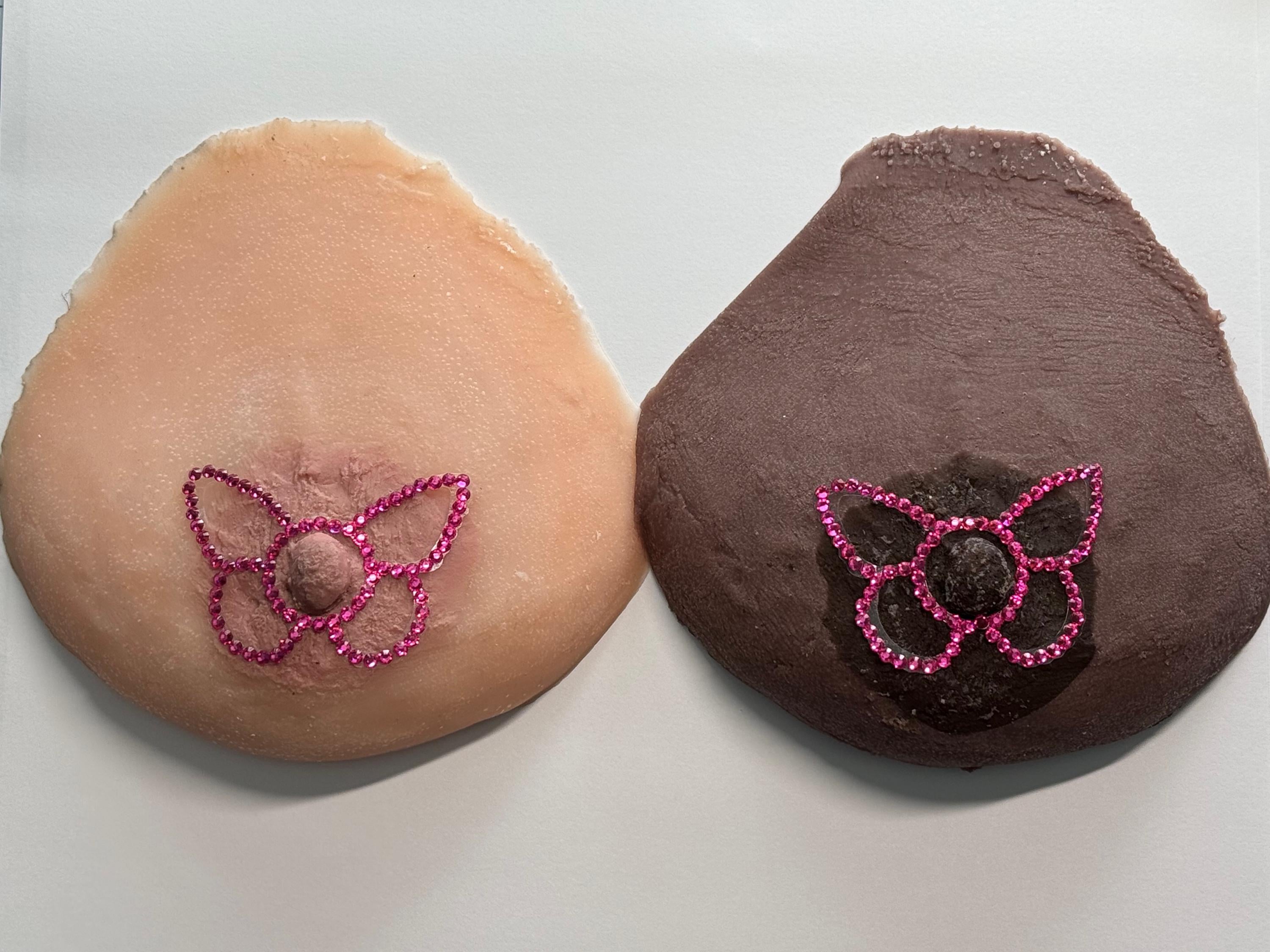 Rhinestone Butterfly Pasties | Rave Festival Body Jewelry | Discreet Packaging