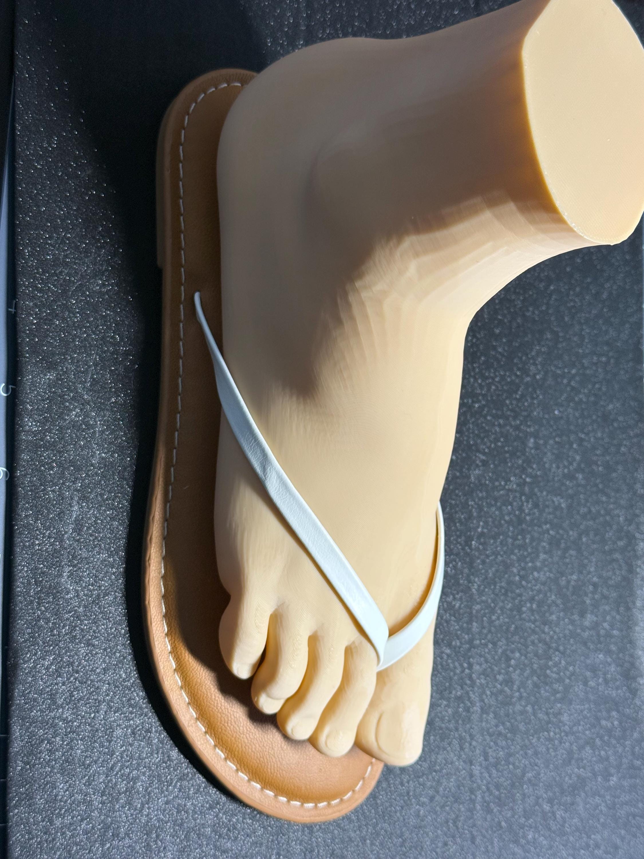 Modern Sculptural Decor | Female Foot Form Display Piece | Discreet Packaging