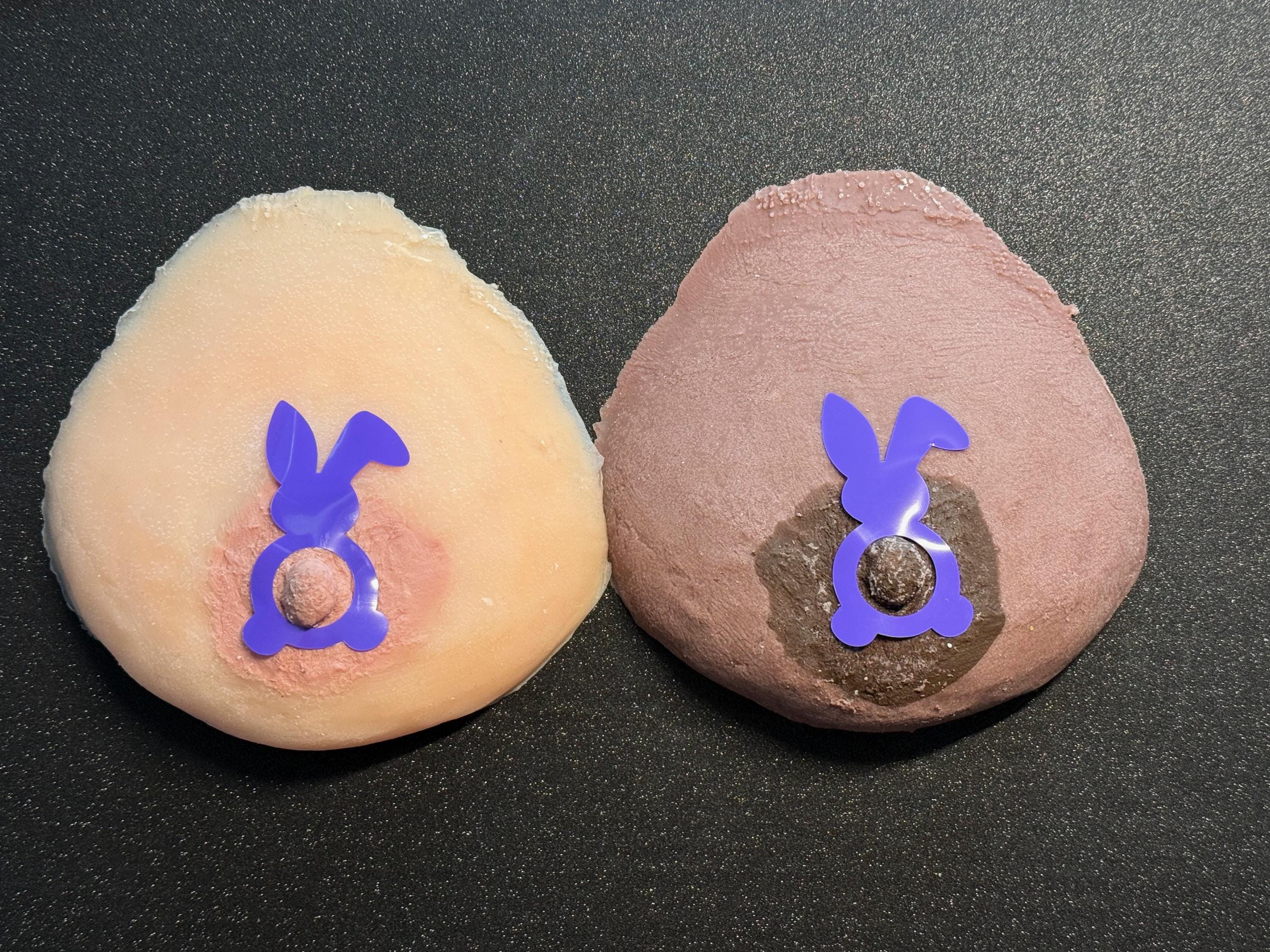 Easter Bunny Body Pasties | Self-Adhesive | Colorful Bunny Designs | Discreet Packaging