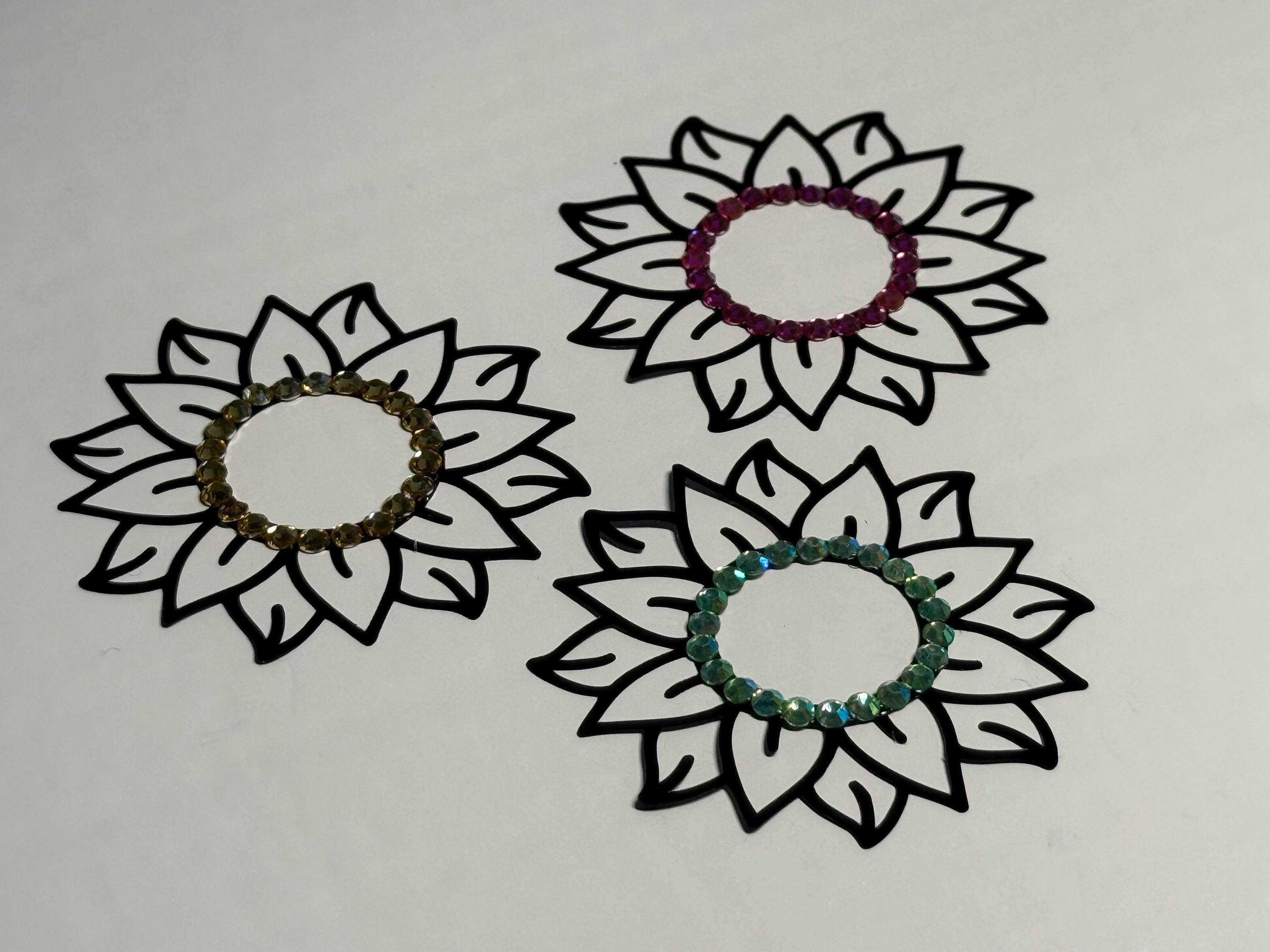 Rhinestone Flower Body Pasty | Rave Festival Body Jewelry | Discreet Packaging