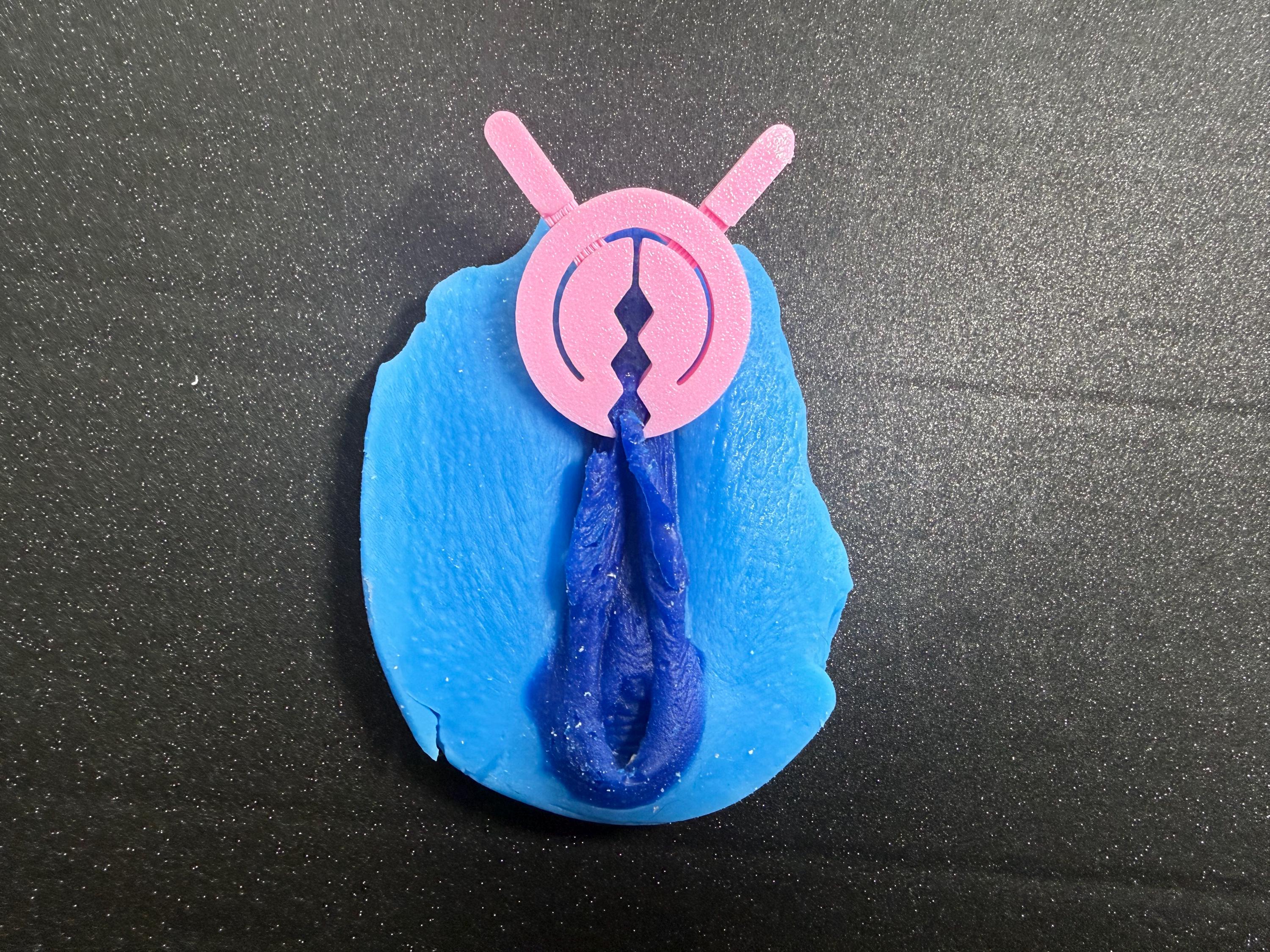 Circle Nipple Clips | Handmade Body Jewelry | Festival, Rave, or Lingerie Accessories | Discreet Packaging
