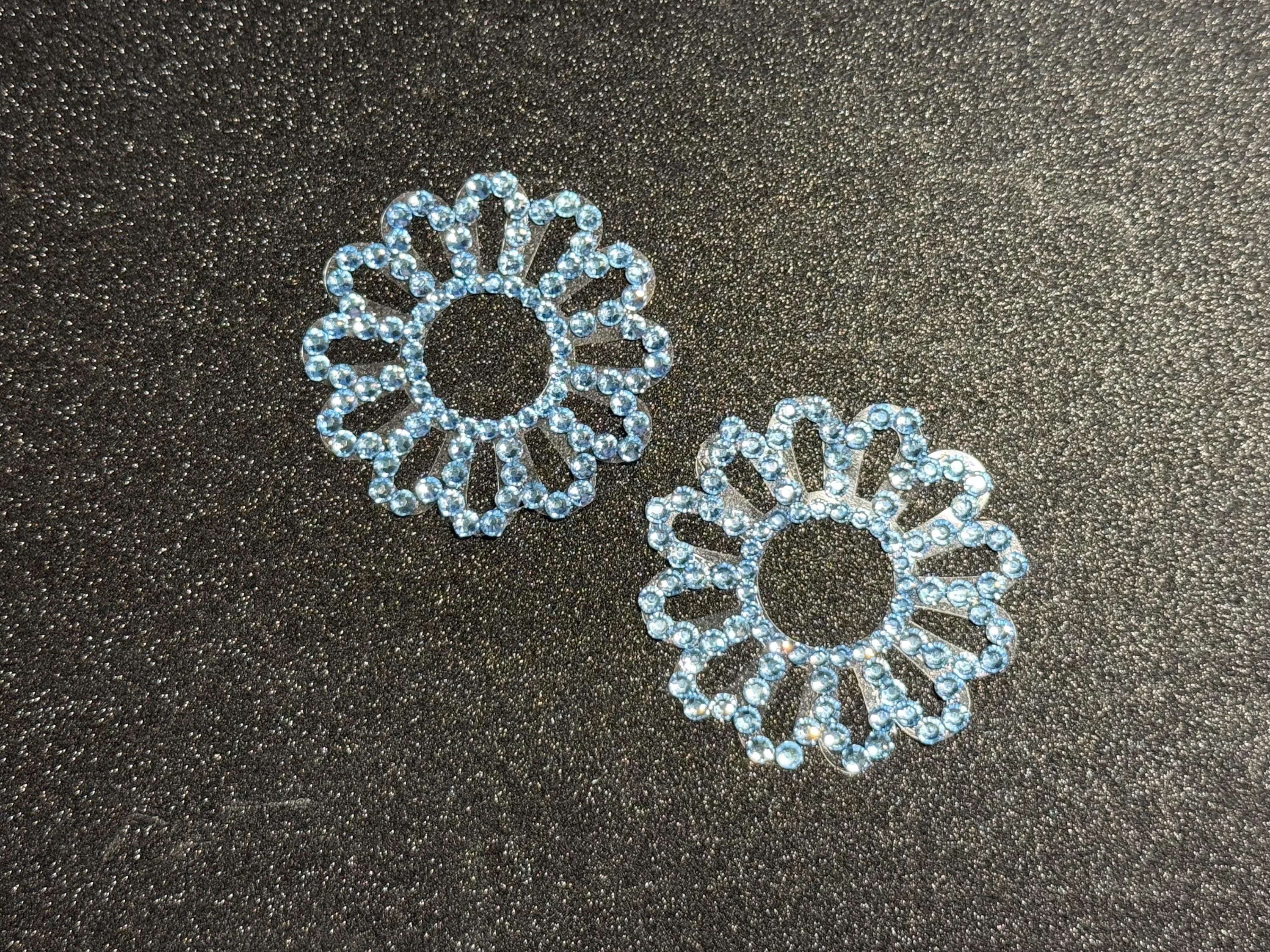 Rhinestone Flower Nipple Pasty | Rave Body Jewelry | Discreet Packaging