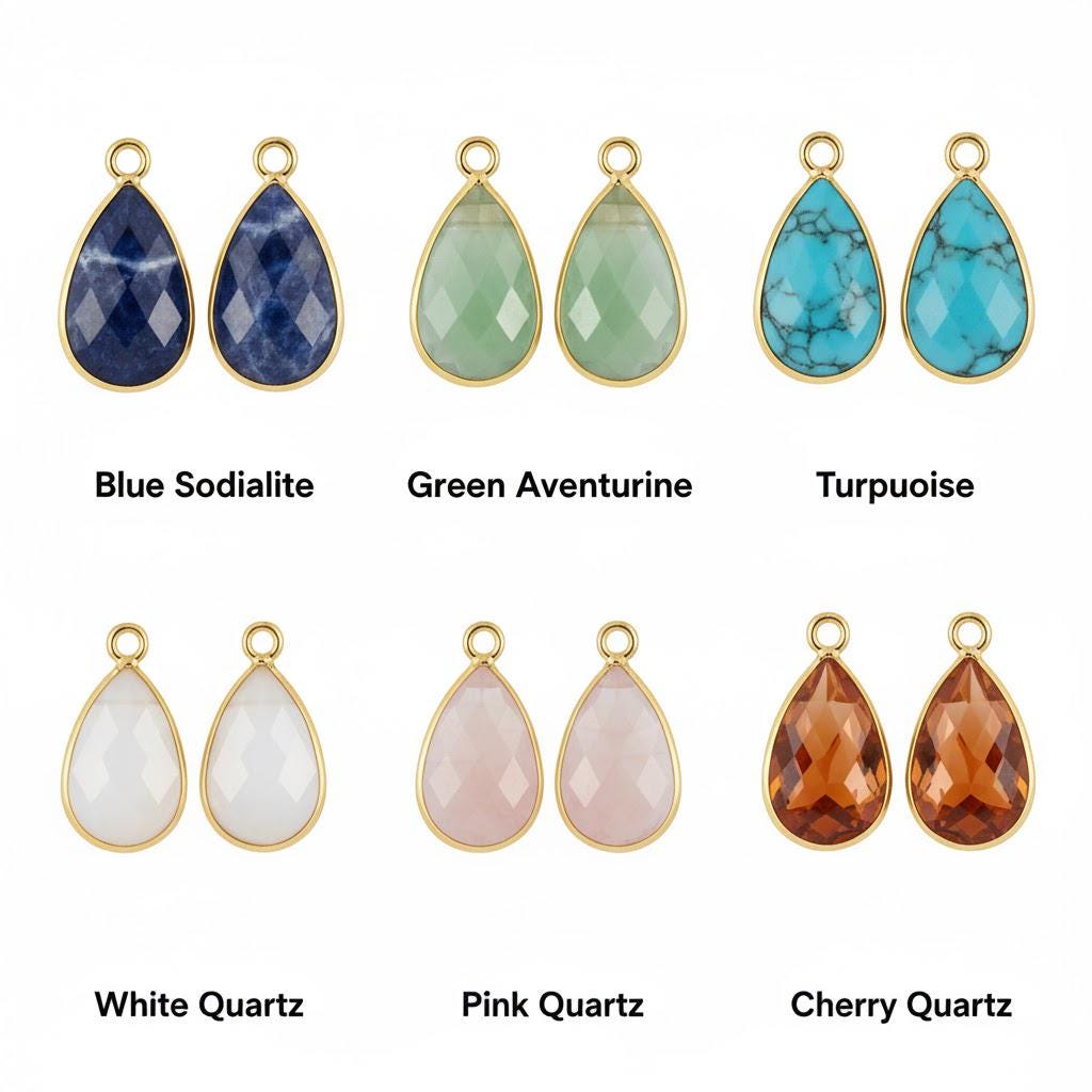 Quartz Nipple Jewelry | Womens Jewelry | Gifts for Her | Nip Tips | Non-Pierced | Made to Order | Discreet Packaging