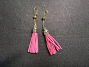 Dark Pink Nipple Tassels | 18K Gold Plated Nip Jewelry | Non-Pierced | Discreet Packaging