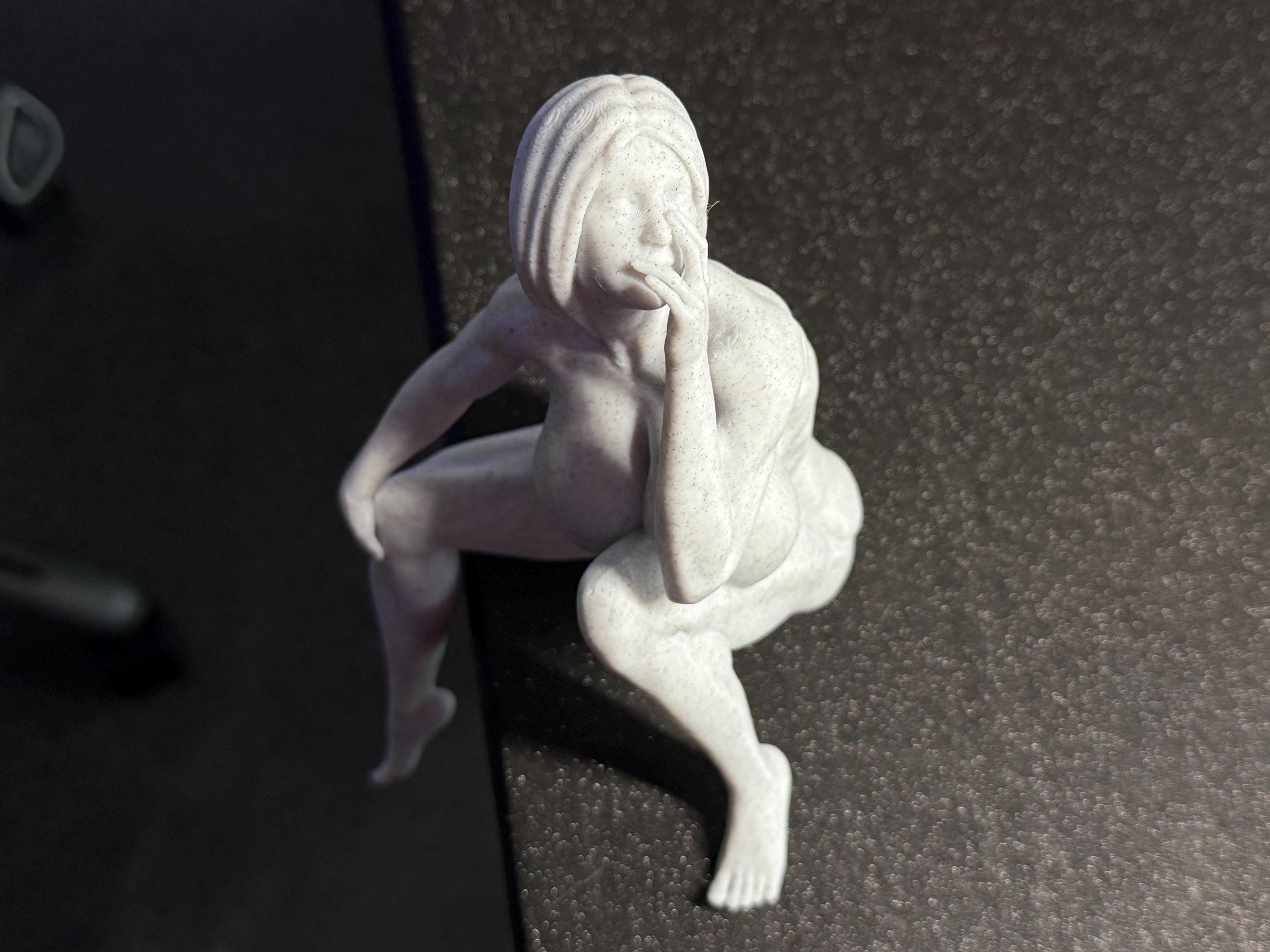 Female Figure Sculpture | Abstract Nude Art Statue | Contemporary Feminine Form Decor | Discreet Packaging