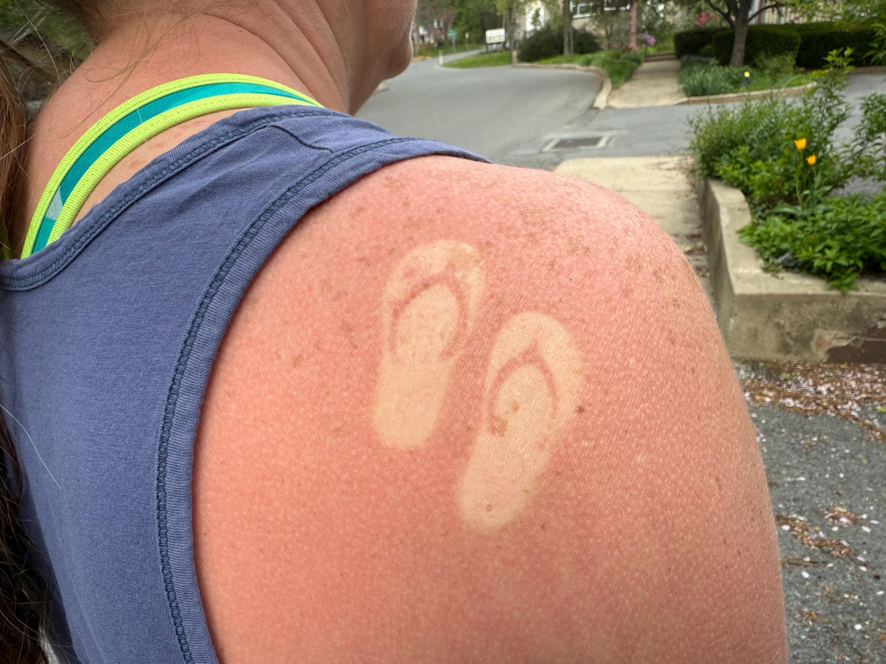 Beach Tan Line Stickers: Self Adhesive Body Tanning Decals