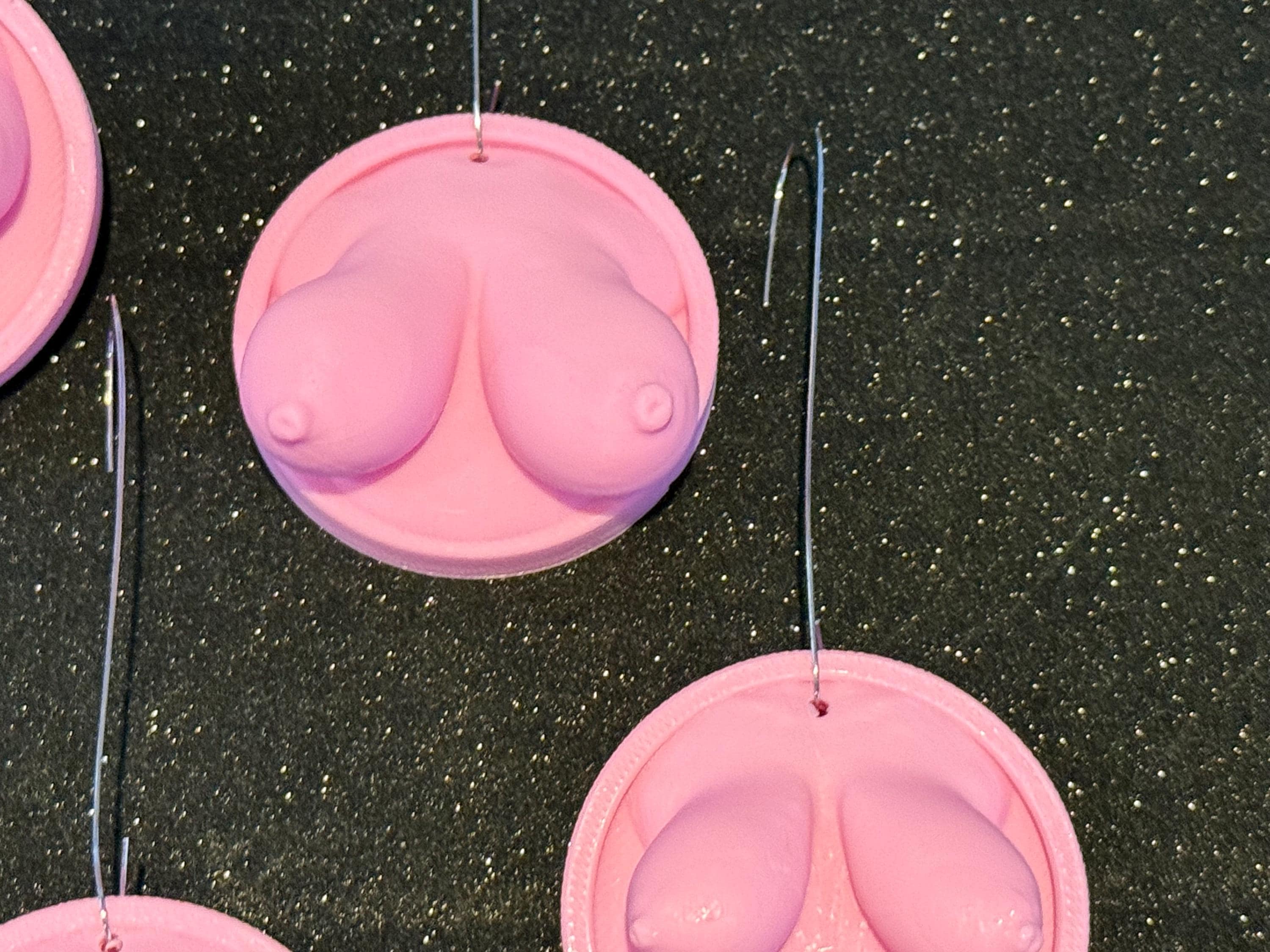 Body Positive Ornament | 3D Printed Curvy Figure | Adult Humor | Discreet Packaging
