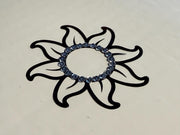 Rhinestone Flower Body Pasty: Rave Festival Body Jewelry | Discreet Packaging