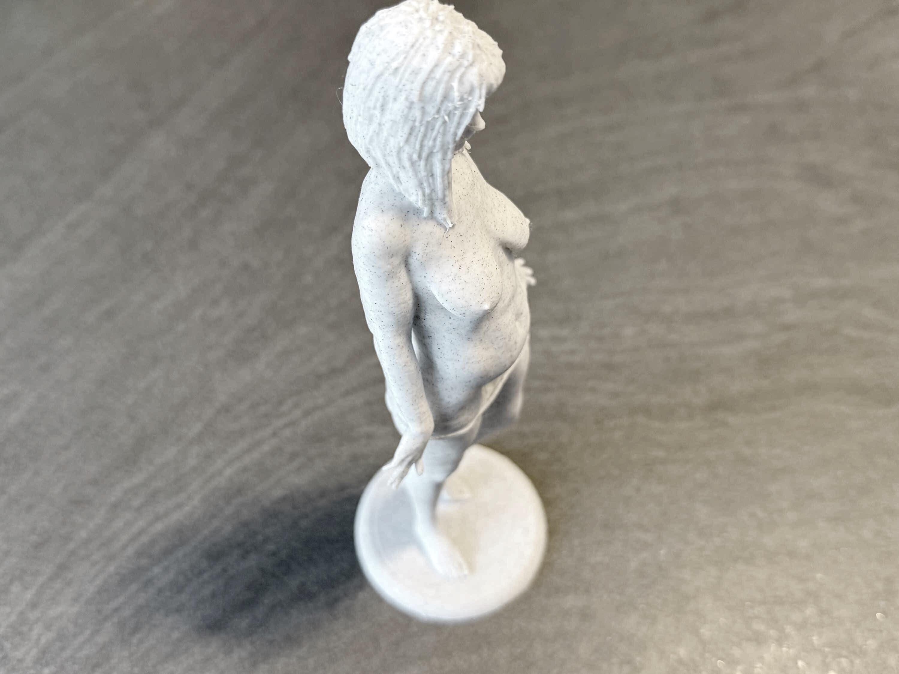 Curvy Goddess Figurine | Body Positive PLA Art Sculpture | Discreet Packaging