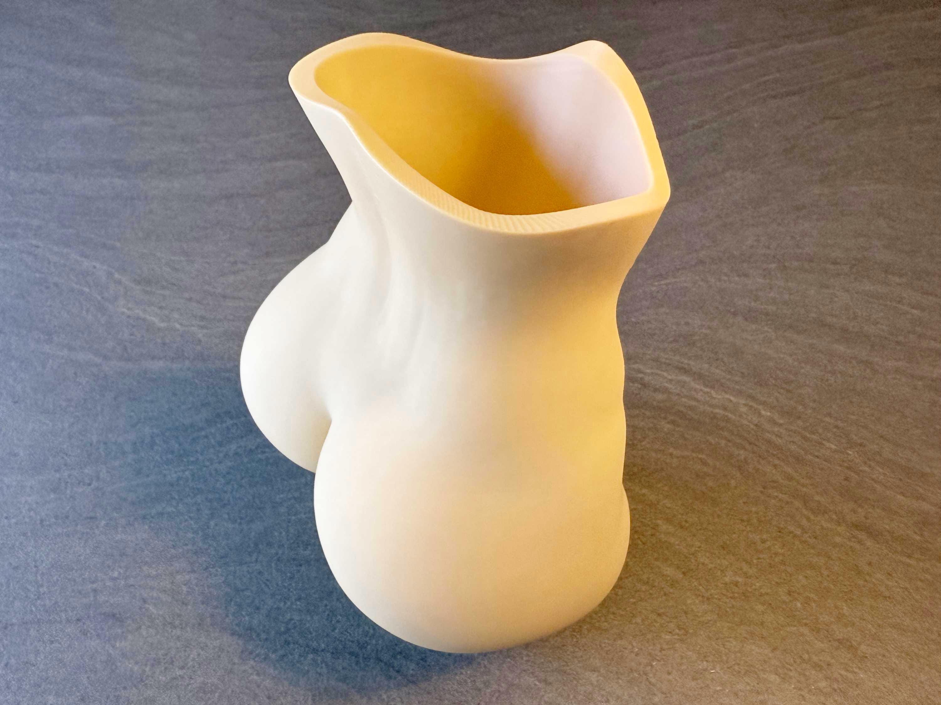 Handmade Feminine Form Vase | Abstract Body Sculpture Decor | Discreet Packaging