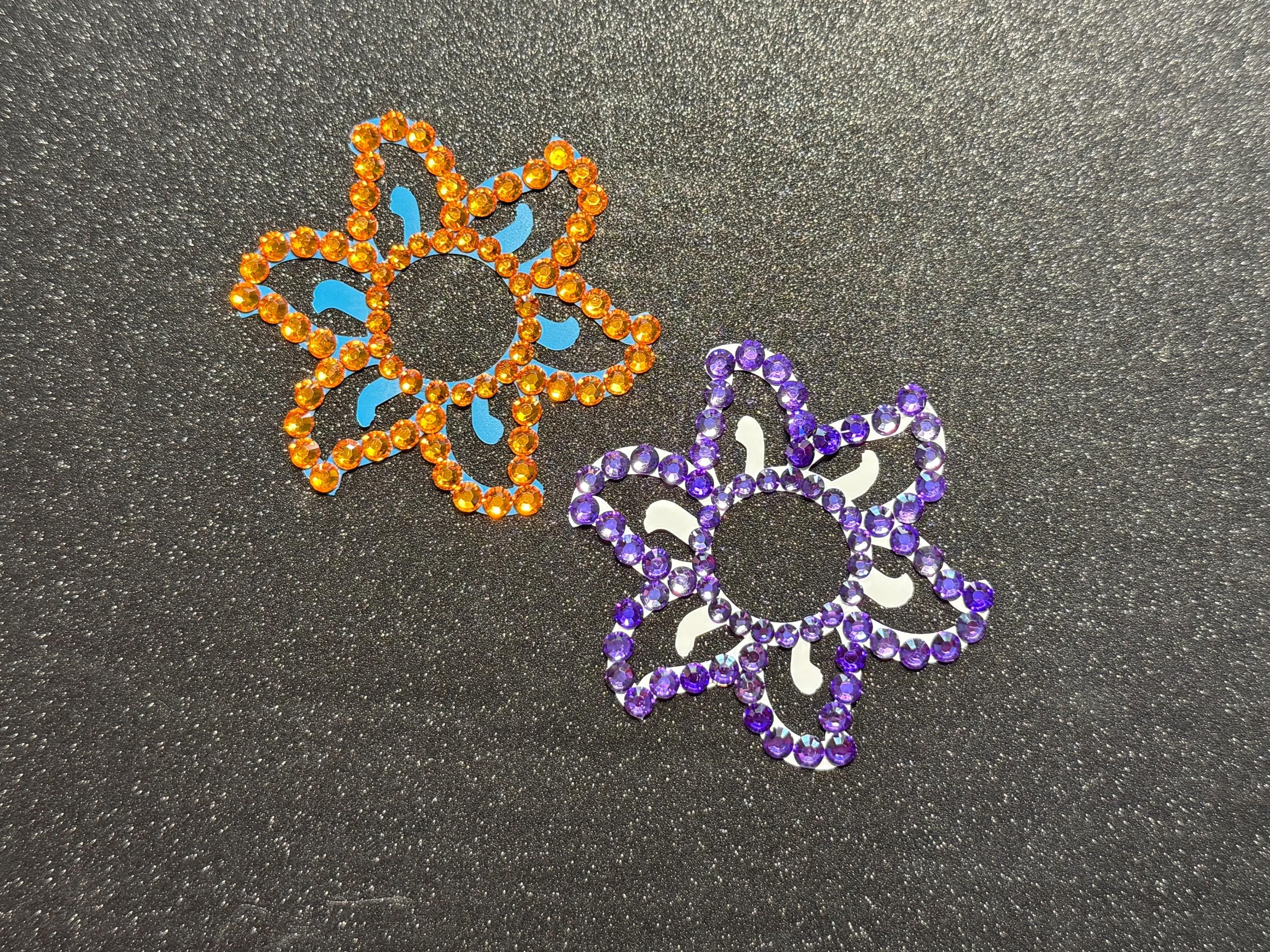 Rhinestone Flower Nipple Pasty | Rave Body Jewelry | Discreet Packaging
