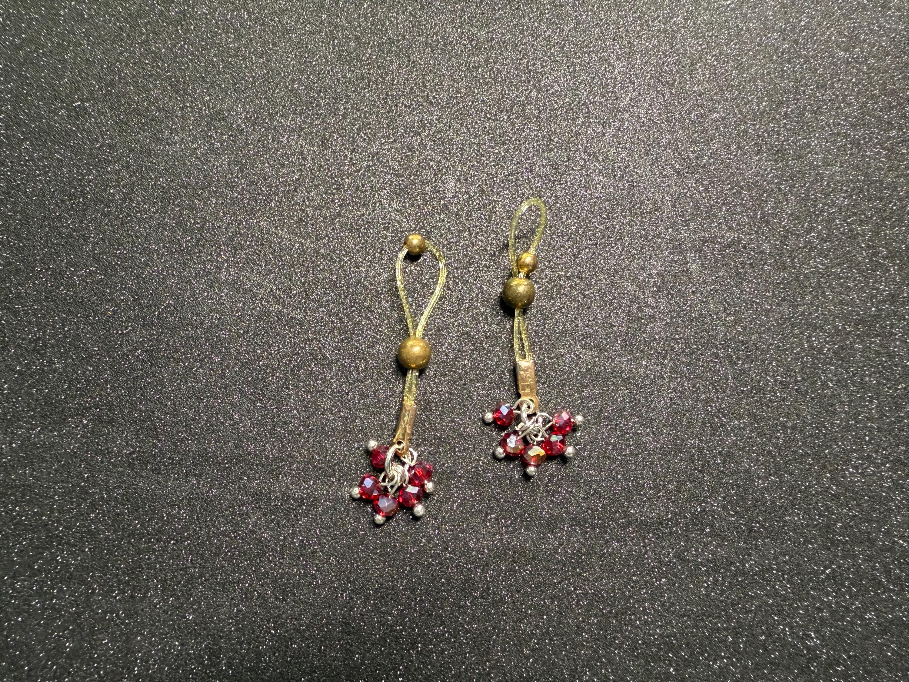 18K Gold Plated Dangle Nip Tips | Playful Seduction | Discreet Packaging