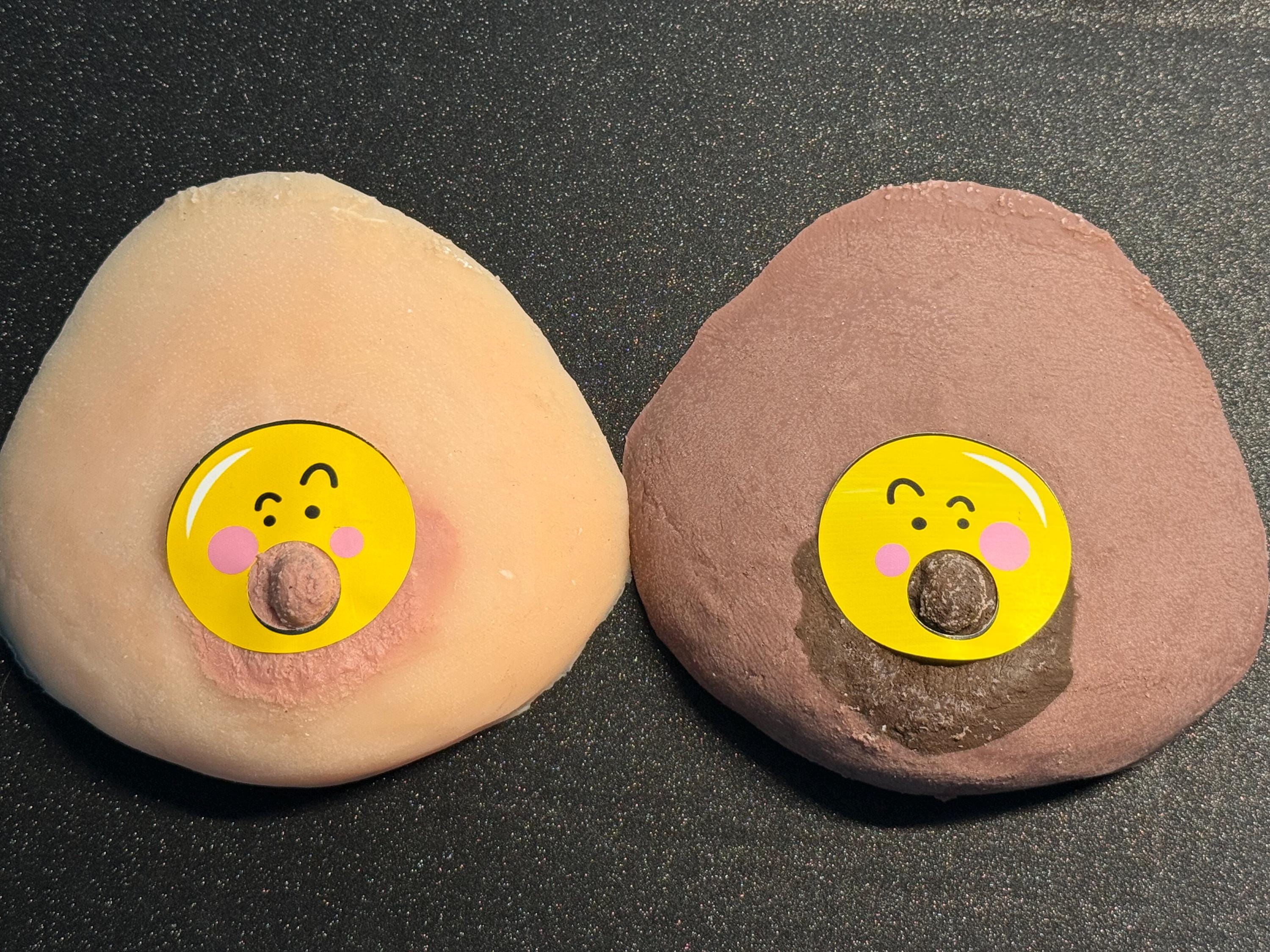 Smiley Face Nipple Pasties | Fun Festive Stickers | Discreet Packaging