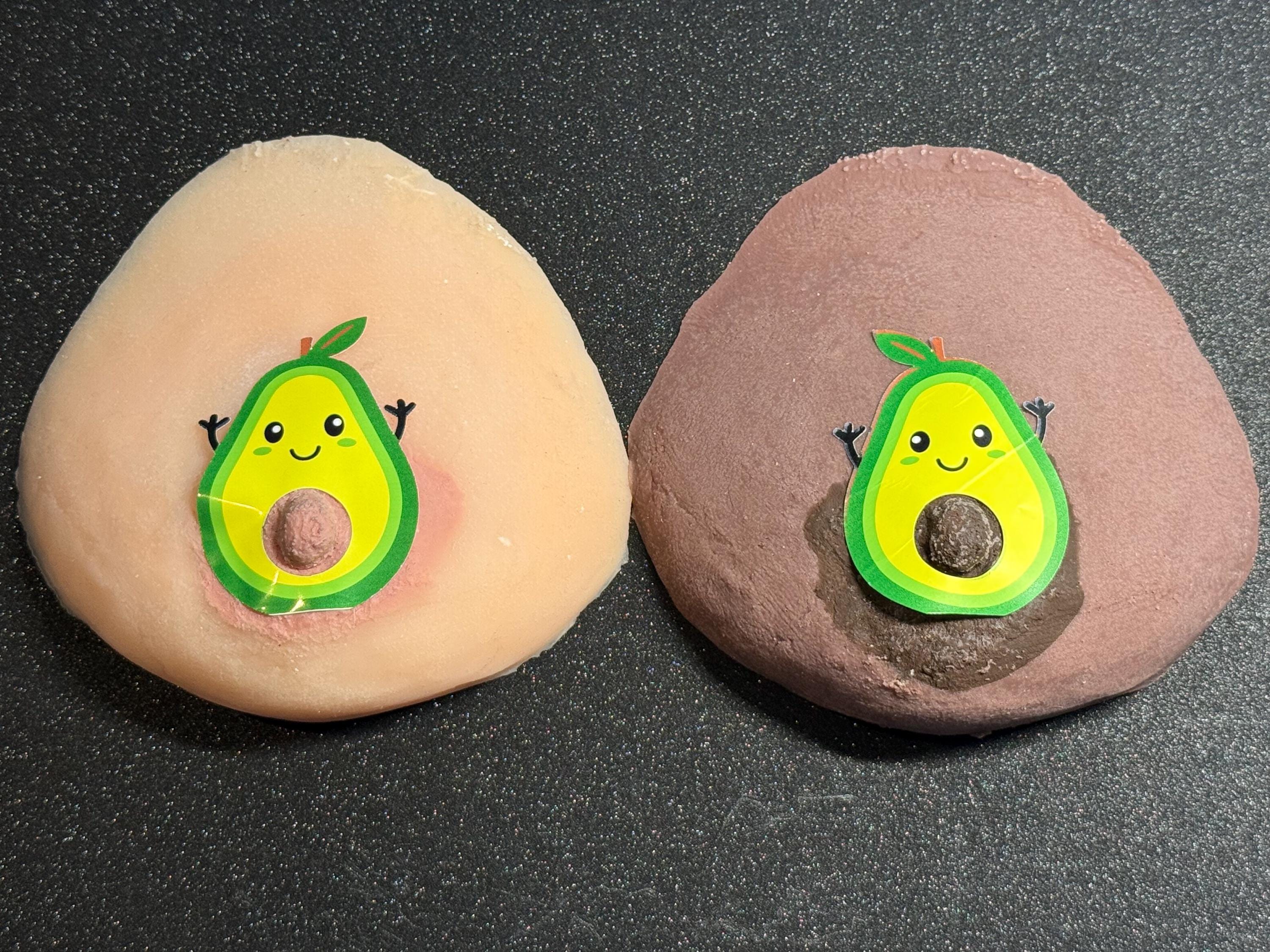 Avocado Nipple Stickers | Avocado Lover Gift | Avocados for Raves or Costume Fun | Discreet Packaging