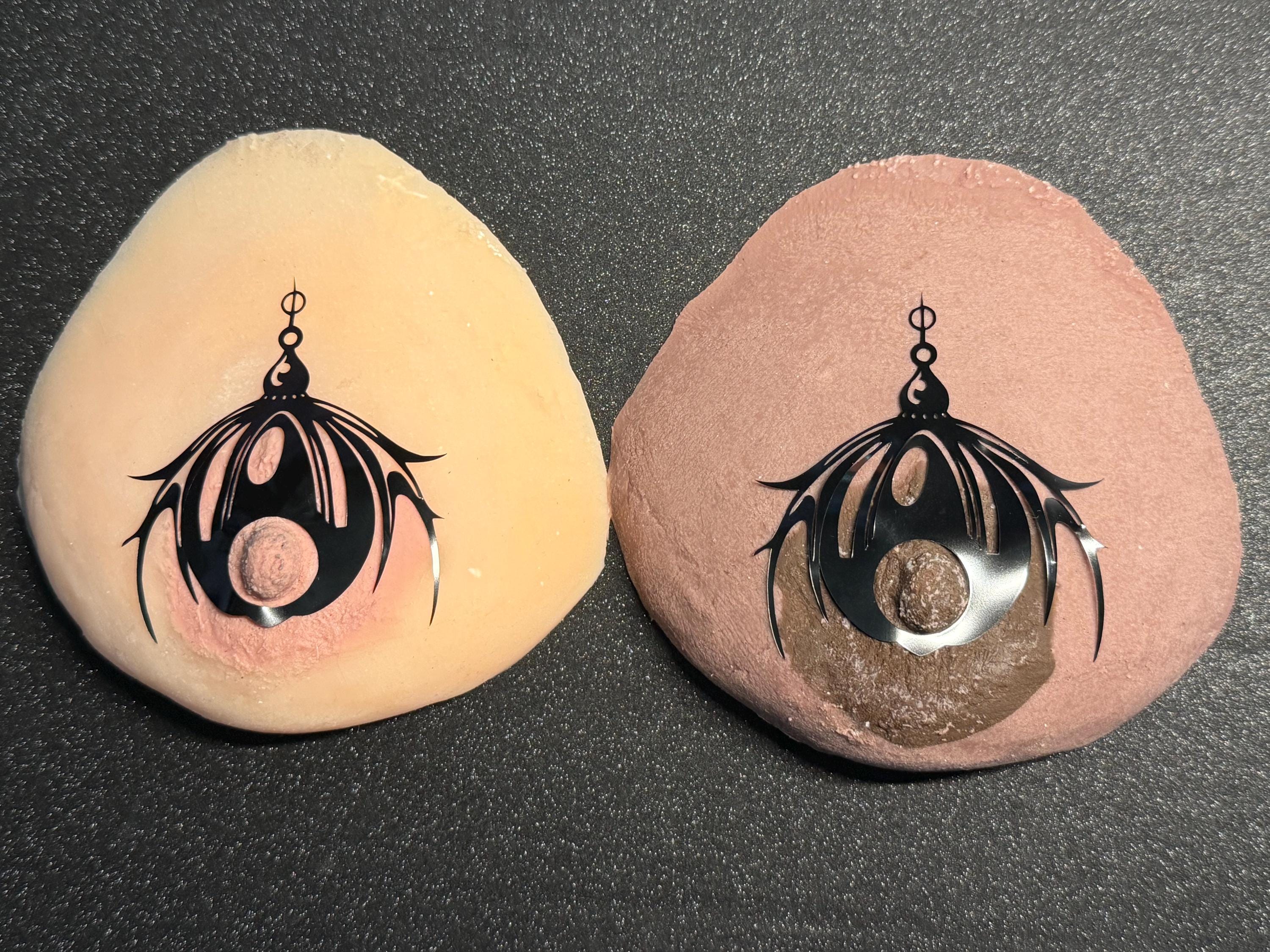 Gothic Ornament Pasties | Blackwork | Dark Romance | Discreet Packaging