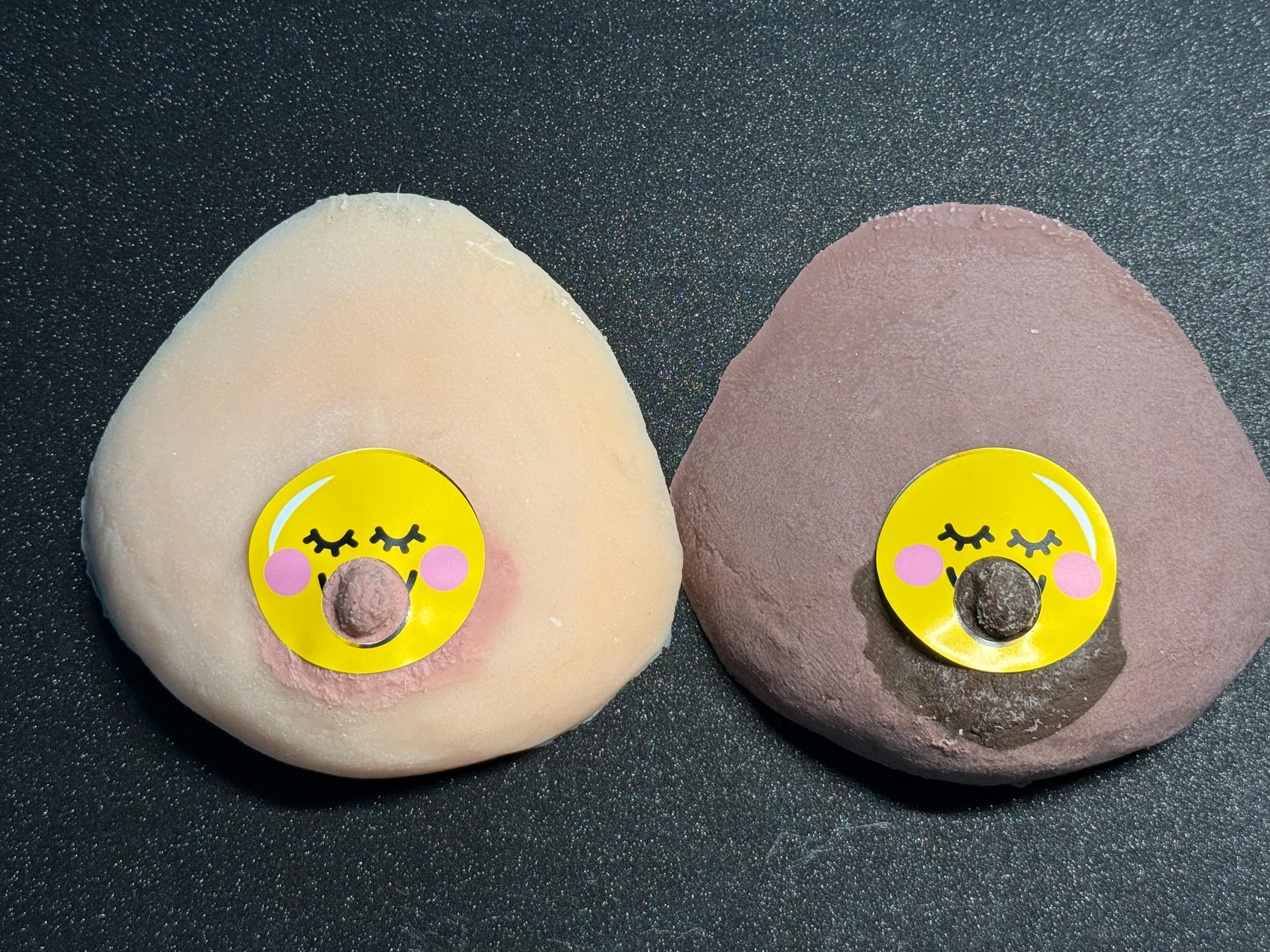 Smiley Face Nipple Pasties | Fun Festive Stickers | Discreet Packaging
