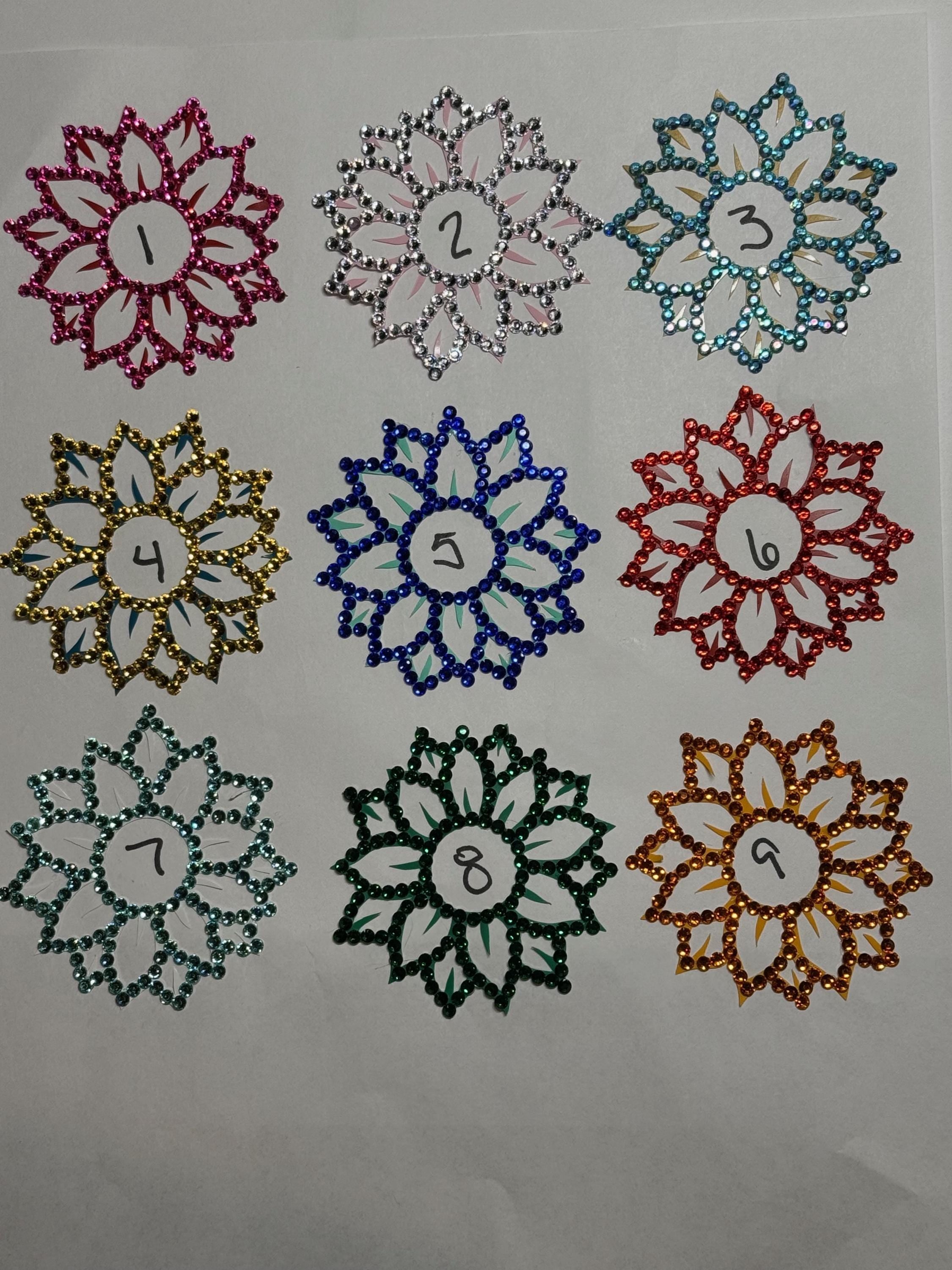 Rhinestone Flower Nipple Pasty | Rave Body Jewelry | Discreet Packaging