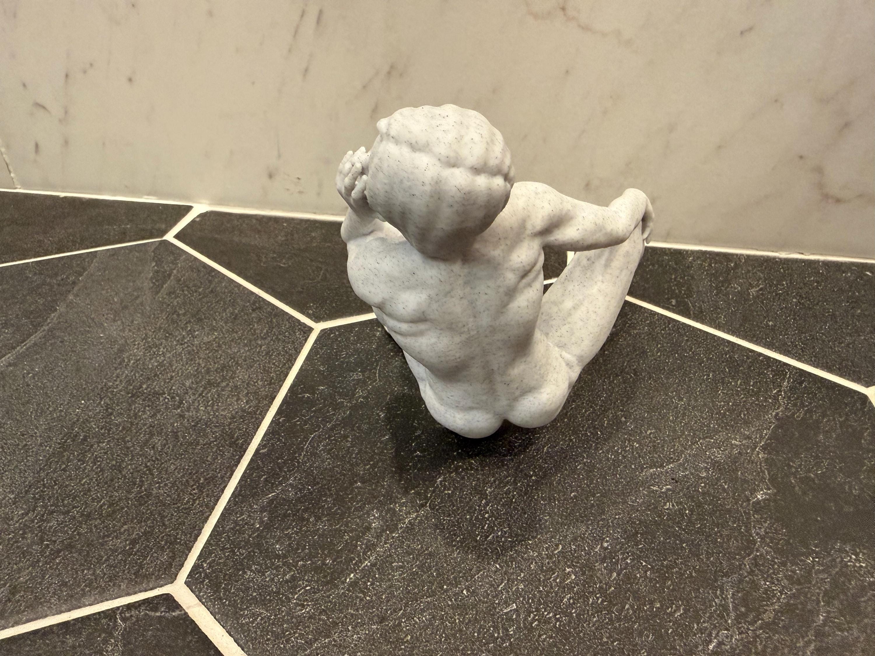 Female Figure Sculpture | Abstract Nude Art Statue | Contemporary Feminine Form Decor | Discreet Packaging