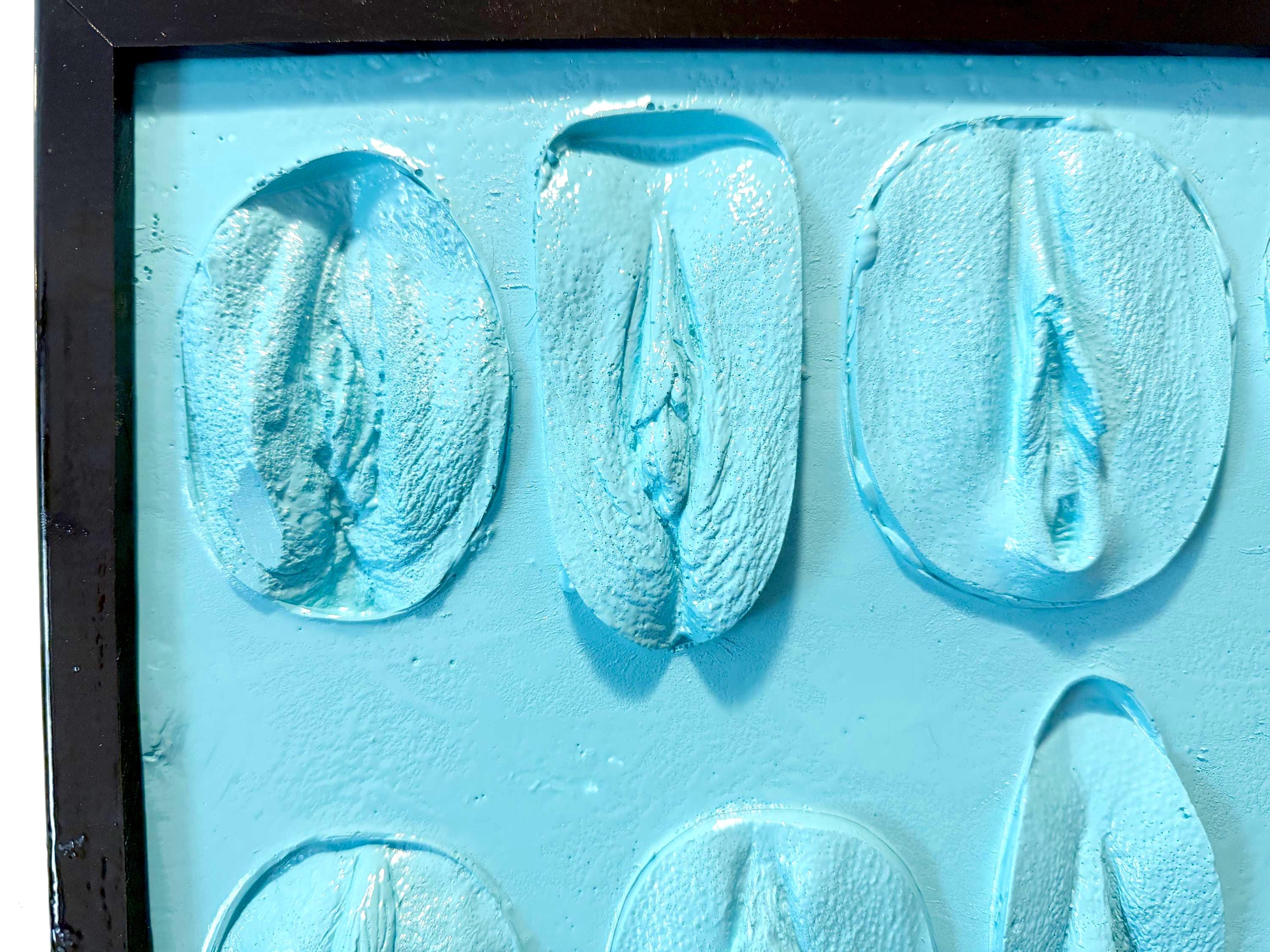 Textured Feminine Form Wall Art | Modern Resin Sculpture | Discreet Packaging