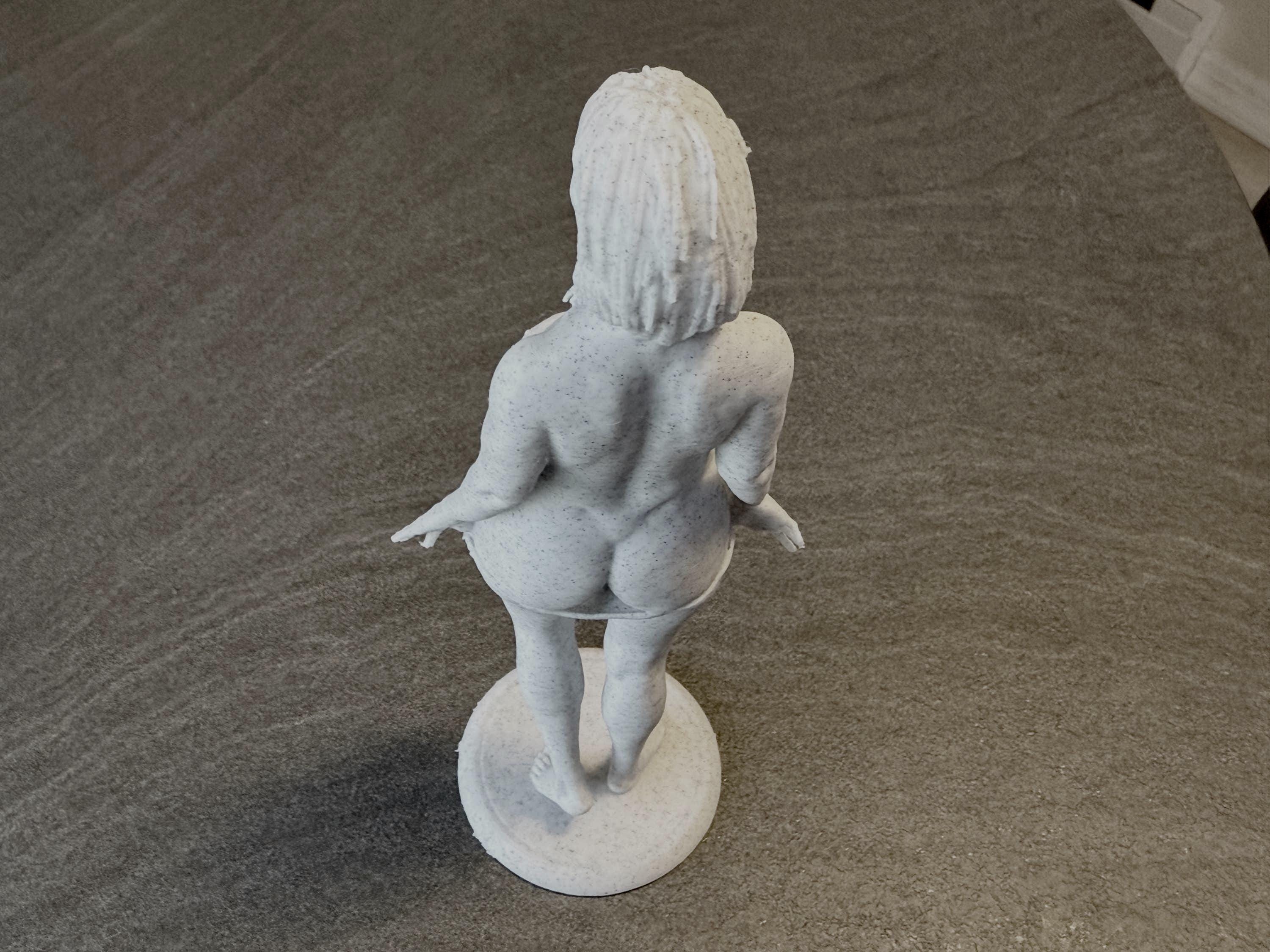 Curvy Goddess Figurine | Body Positive PLA Art Sculpture | Discreet Packaging