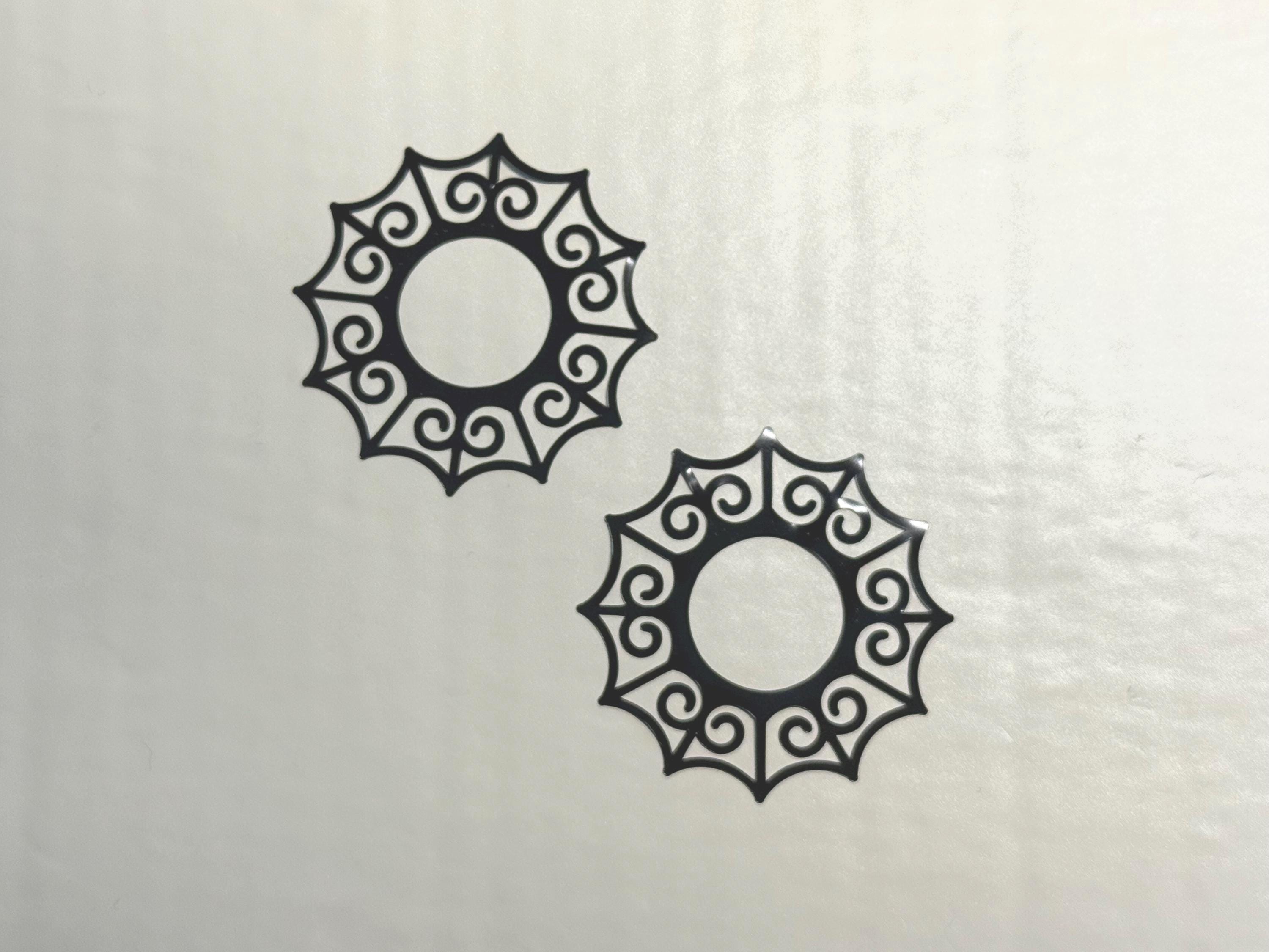 Dark Romance | Gothic Pasty | Blackwork | Sunburst | Discreet Packaging