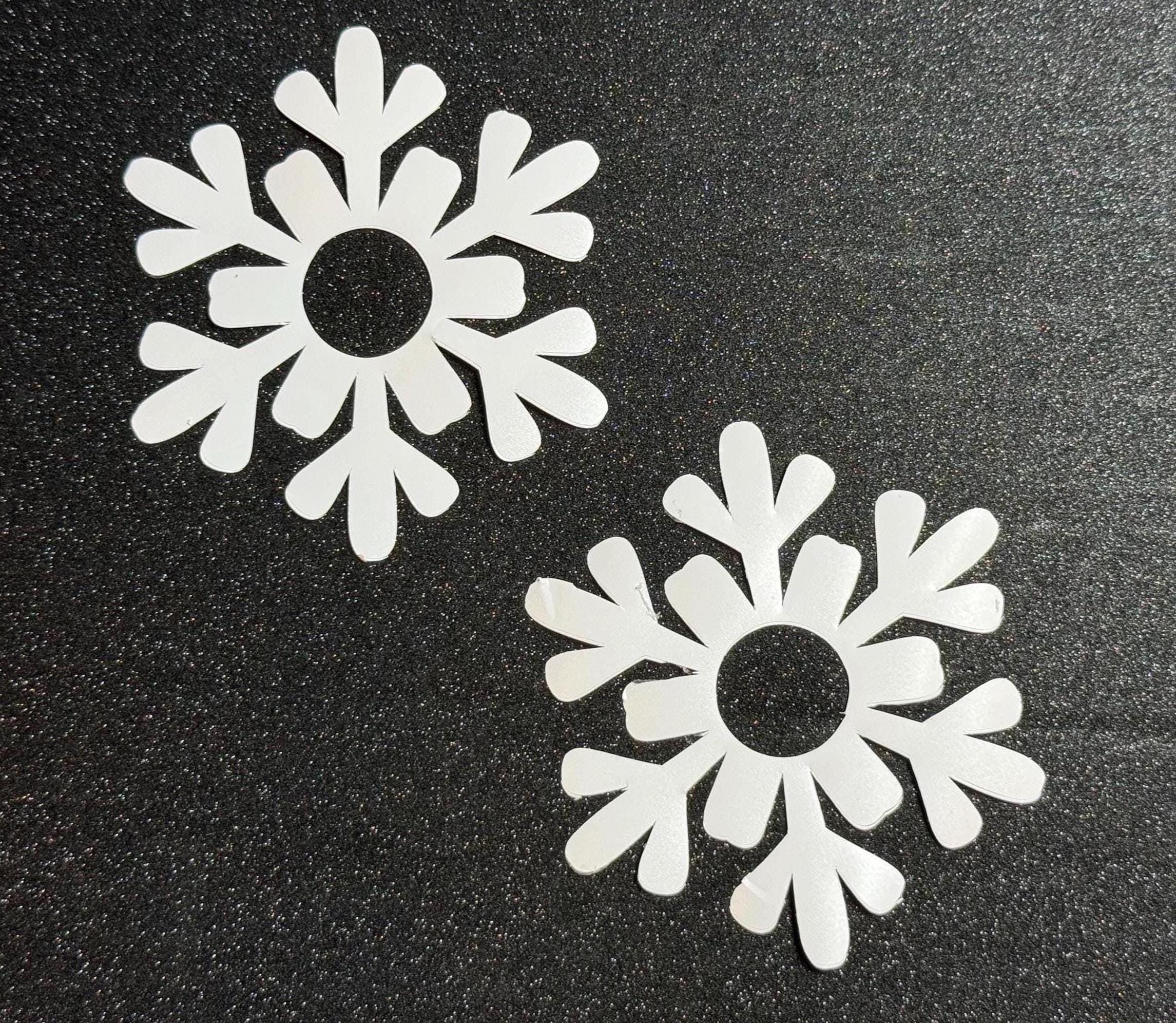 Snowflake Nipple Covers | Festival Pasties | Holiday Body Accessories | Discreet Packaging