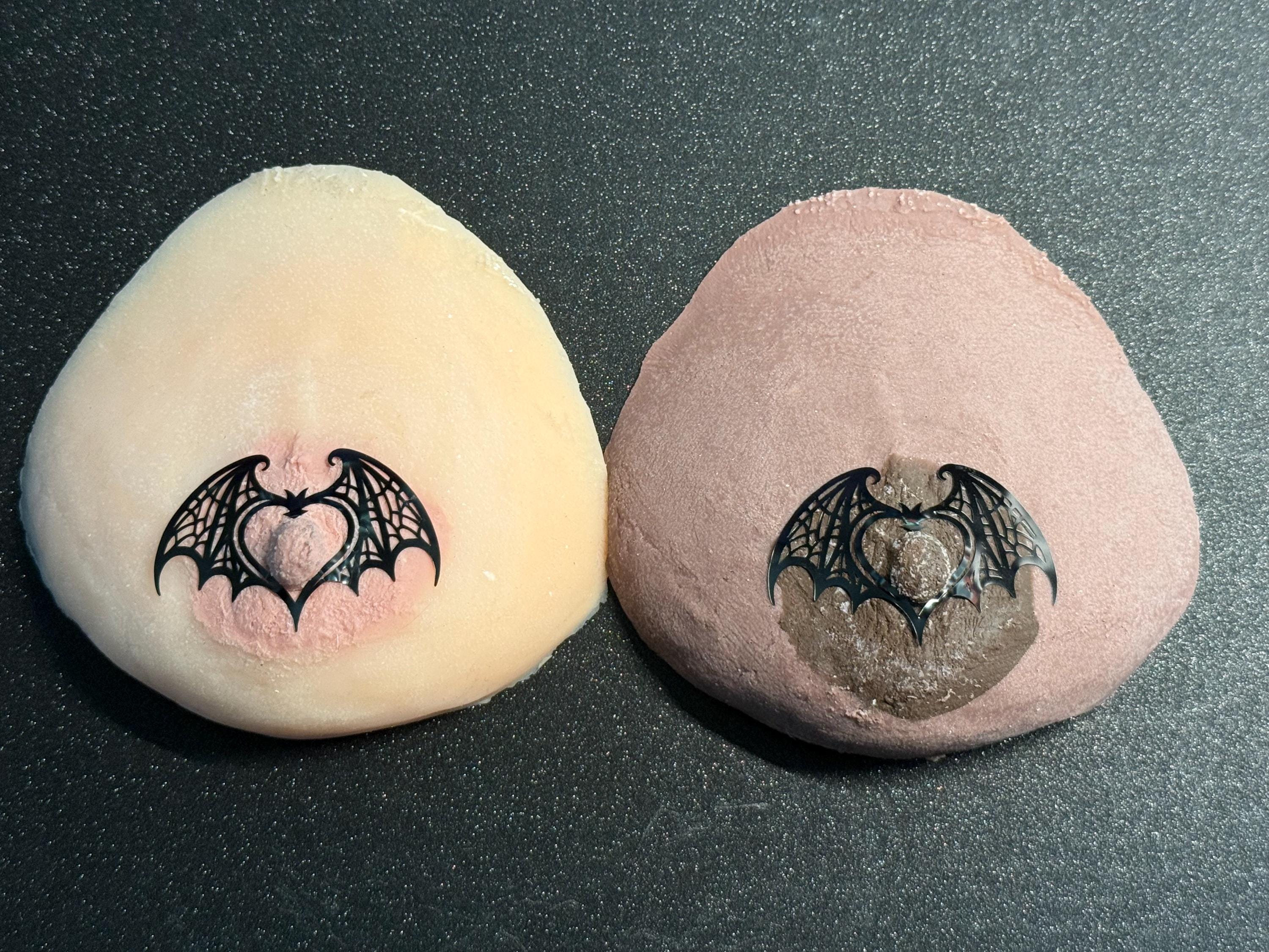 Gothic Spider Web Heart | Gothic Pasty | Blackwork | Dark Romance | Discreet Packaging