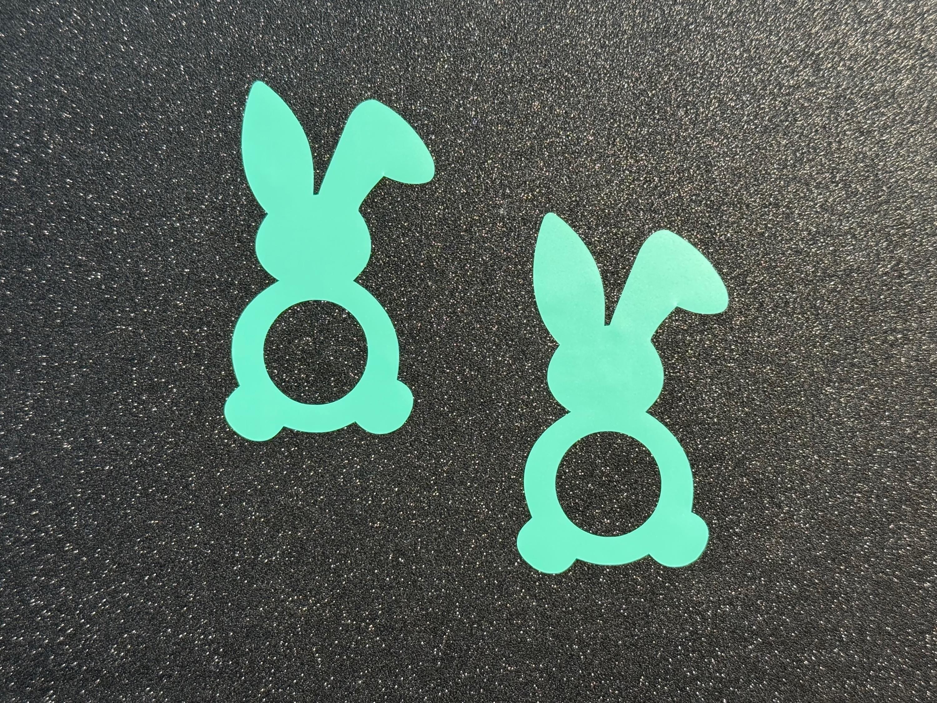 Easter Bunny Body Pasties | Self-Adhesive | Colorful Bunny Designs | Discreet Packaging