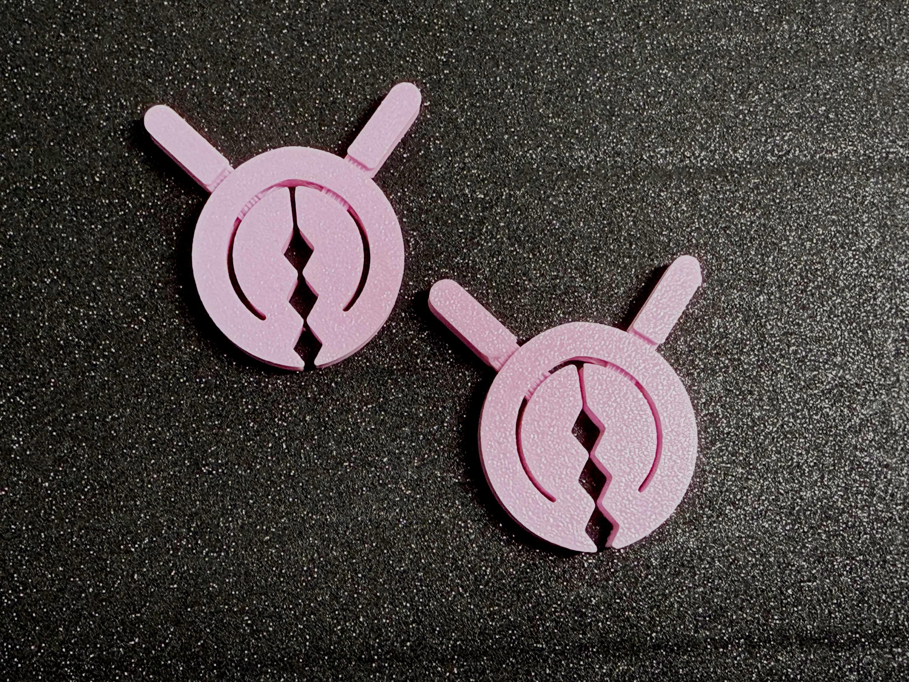 Circle Nipple Clips | Handmade Body Jewelry | Festival, Rave, or Lingerie Accessories | Discreet Packaging