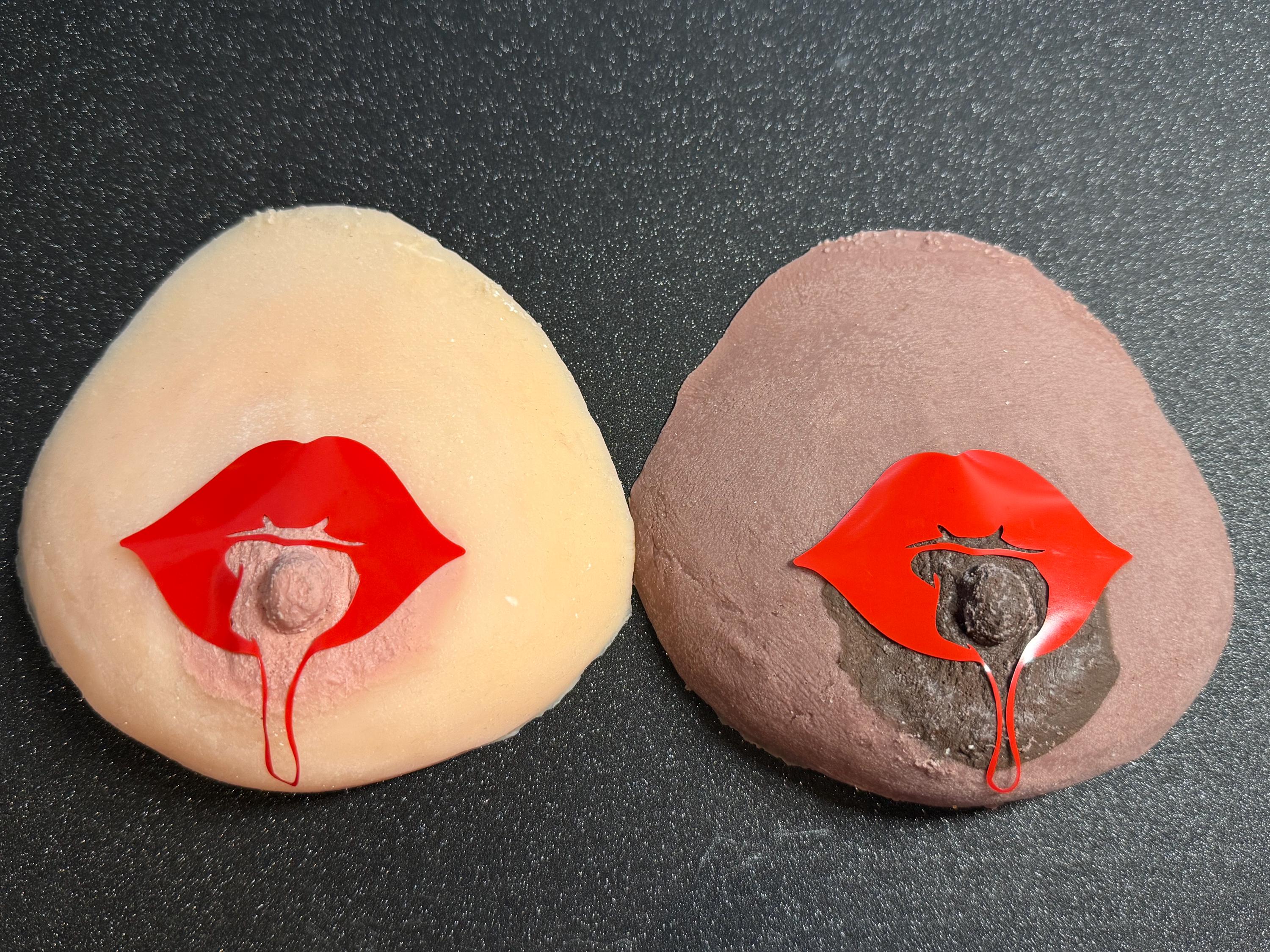 Sexy Sticker | Bold | Vibrant Lips | Made to Order | Glitter Lips | Red Pasty | Discreet Packaging
