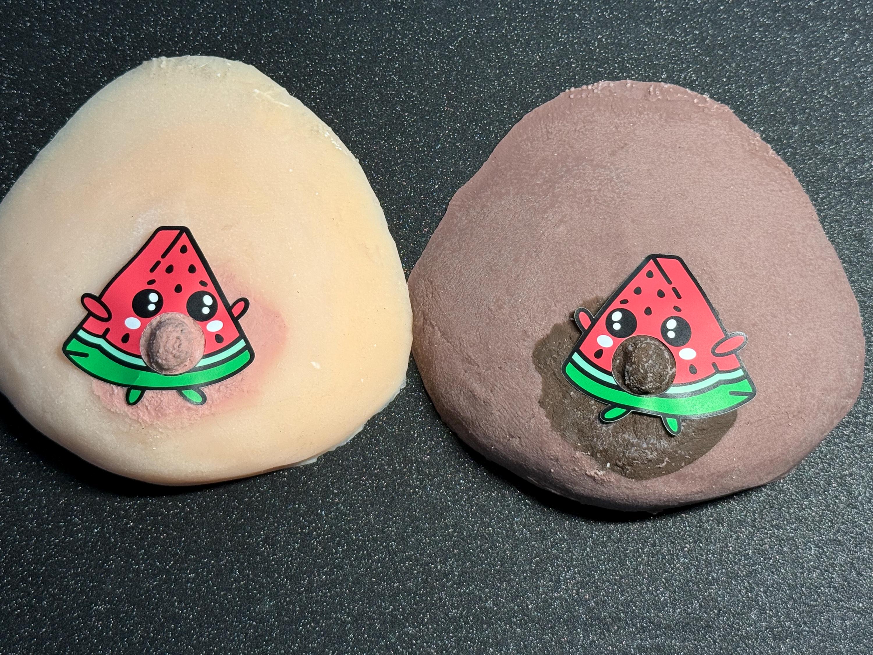Watermelon Nipple Pasties | Playful Single-Use Body Stickers | Discreet Packaging