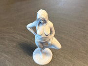 Elegant Body Art Decor | Nude Woman Sculpture | Made to Order | Discreet Packaging