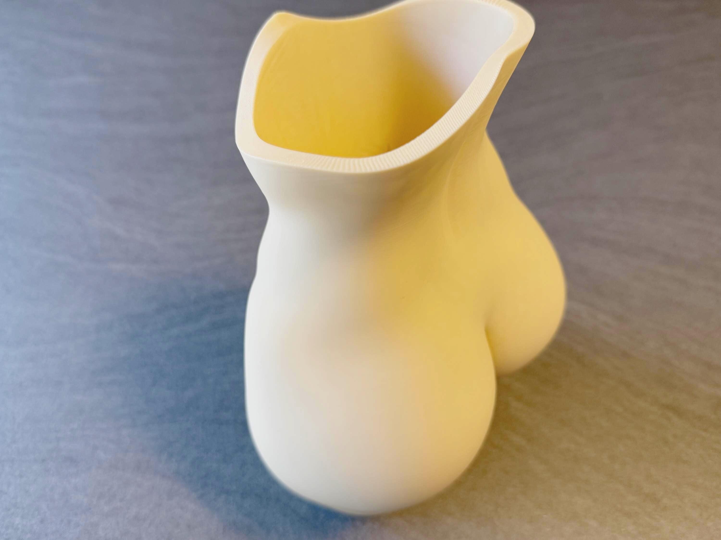 Handmade Feminine Form Vase | Abstract Body Sculpture Decor | Discreet Packaging