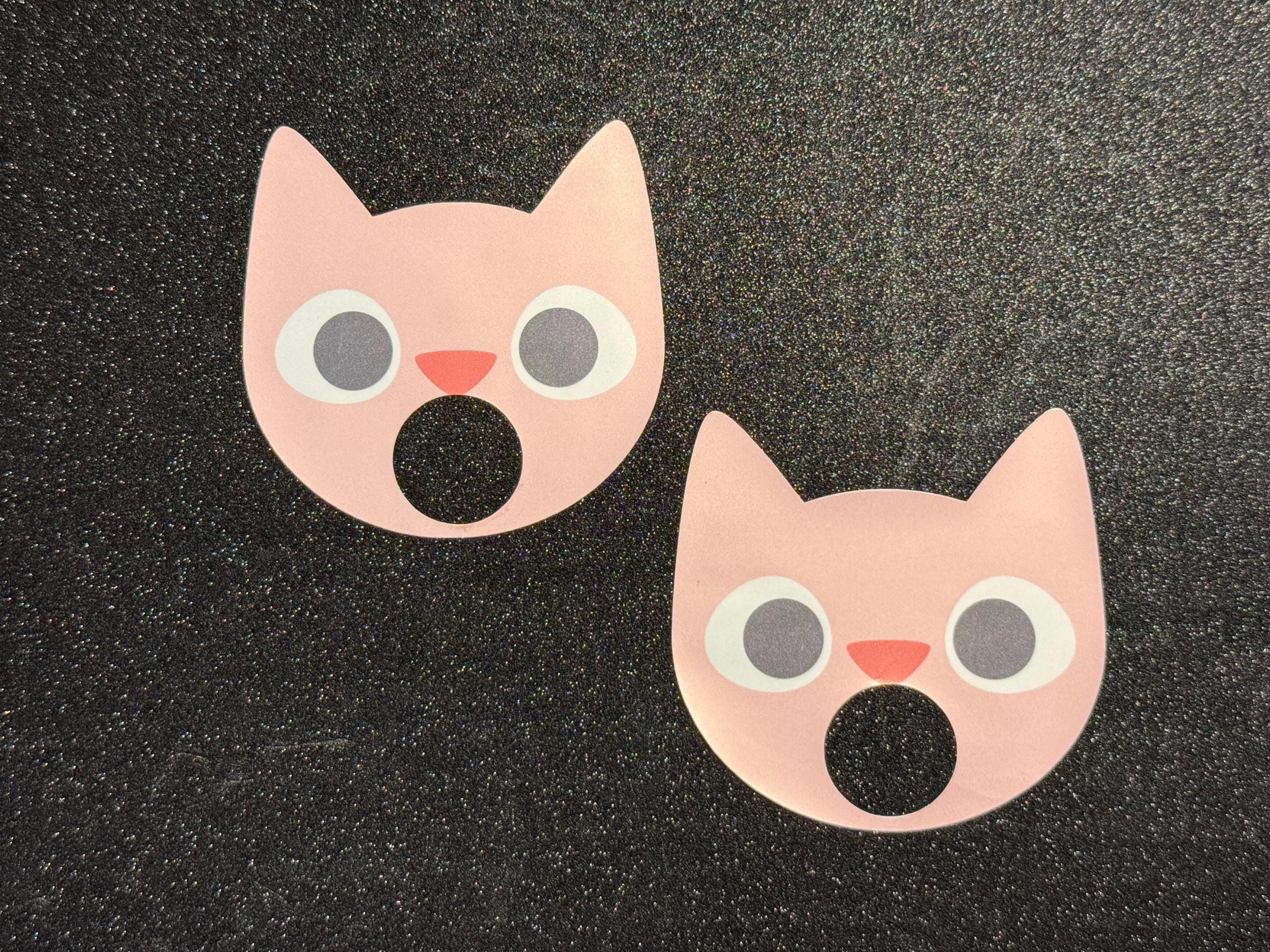 Playful Cat Pasties | Medical Grade Adhesive | Latex-Free | Made to Order | Discreet Packaging