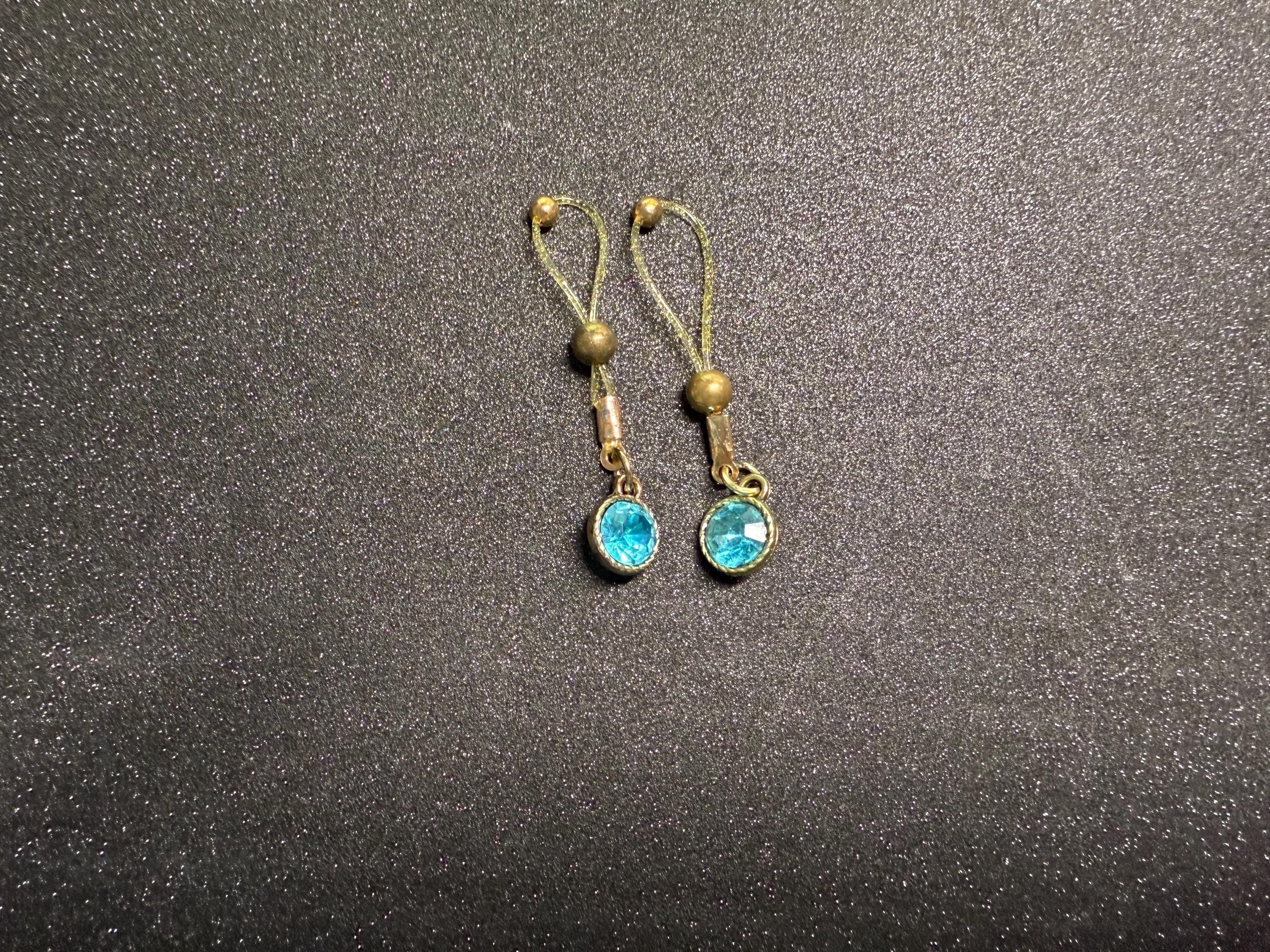 18K Gold Plated Dangling Nip Tips | Gem Body Jewelry | Discreet Packaging
