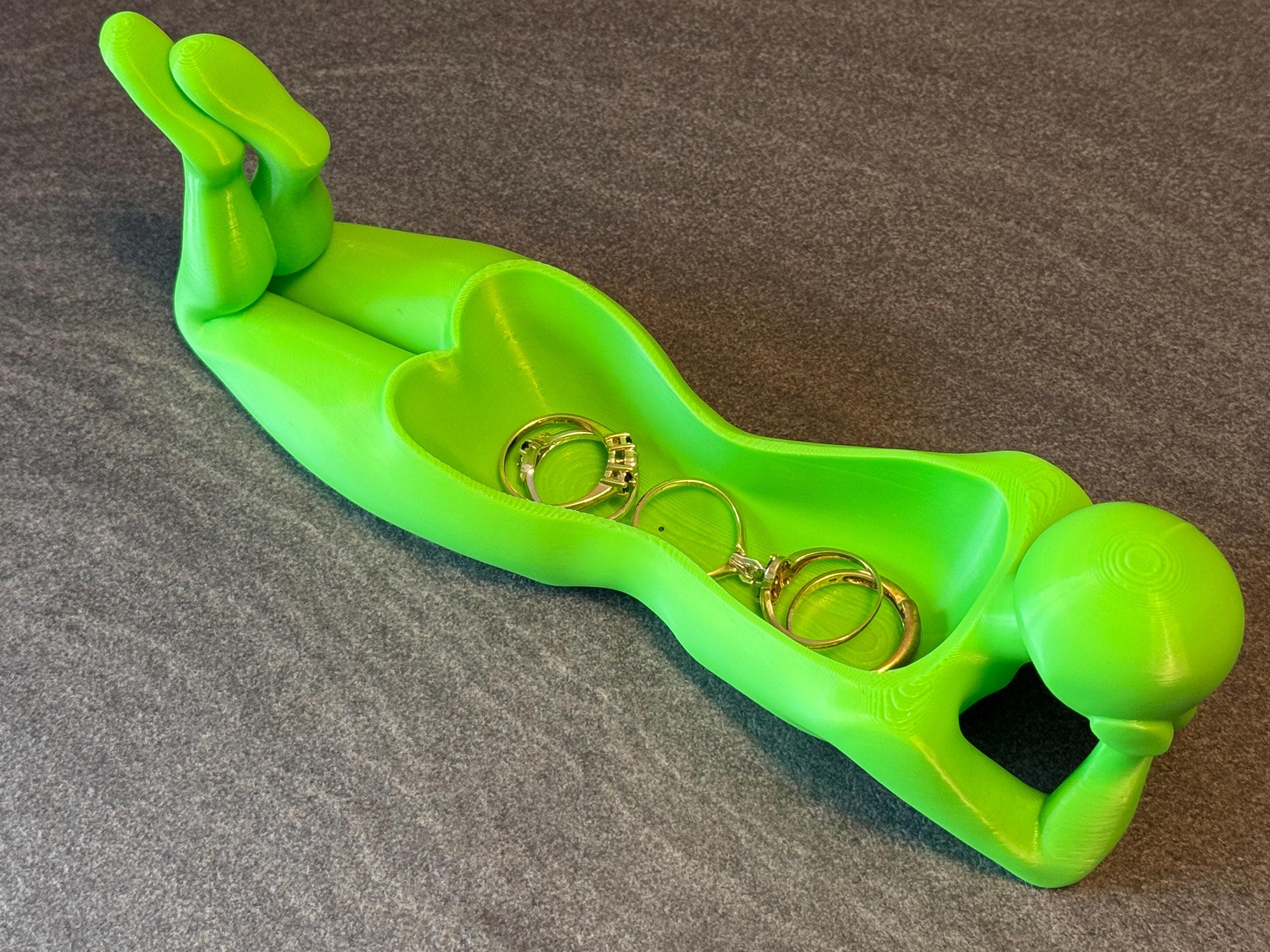 Female Form Trinket Dish | Modern Desk Organizer | Jewelry Tray | Discreet Packaging