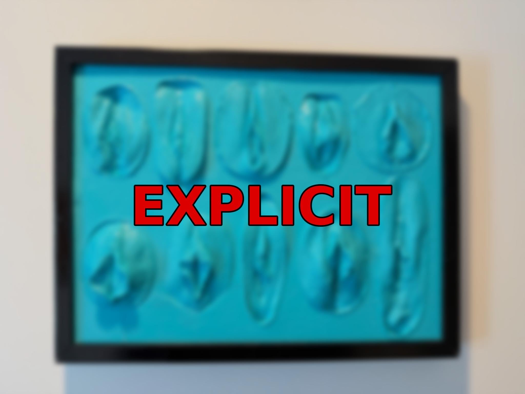 Textured Feminine Form Wall Art | Modern Resin Sculpture | Discreet Packaging