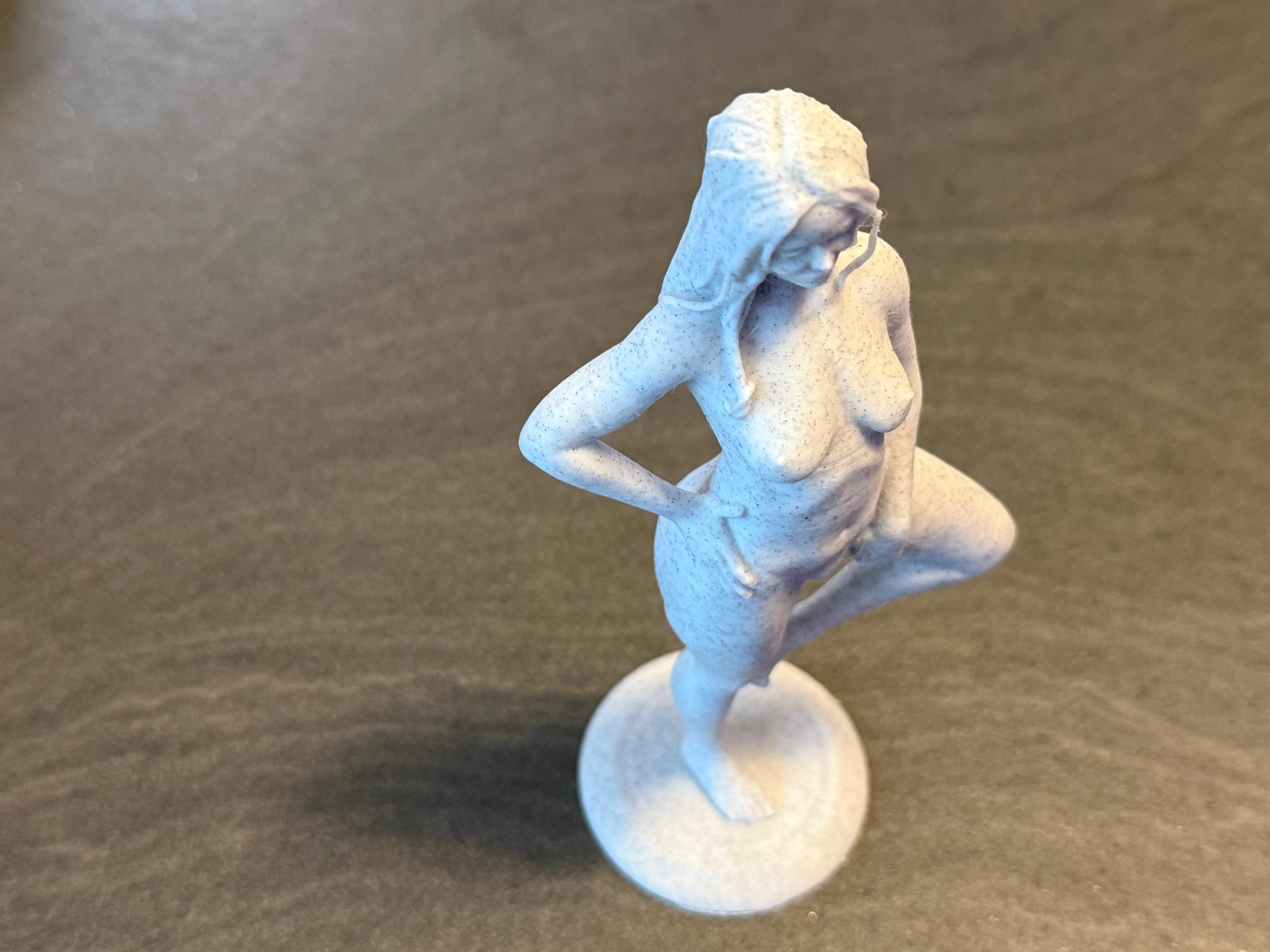 Elegant Body Art Decor | Nude Woman Sculpture | Made to Order | Discreet Packaging