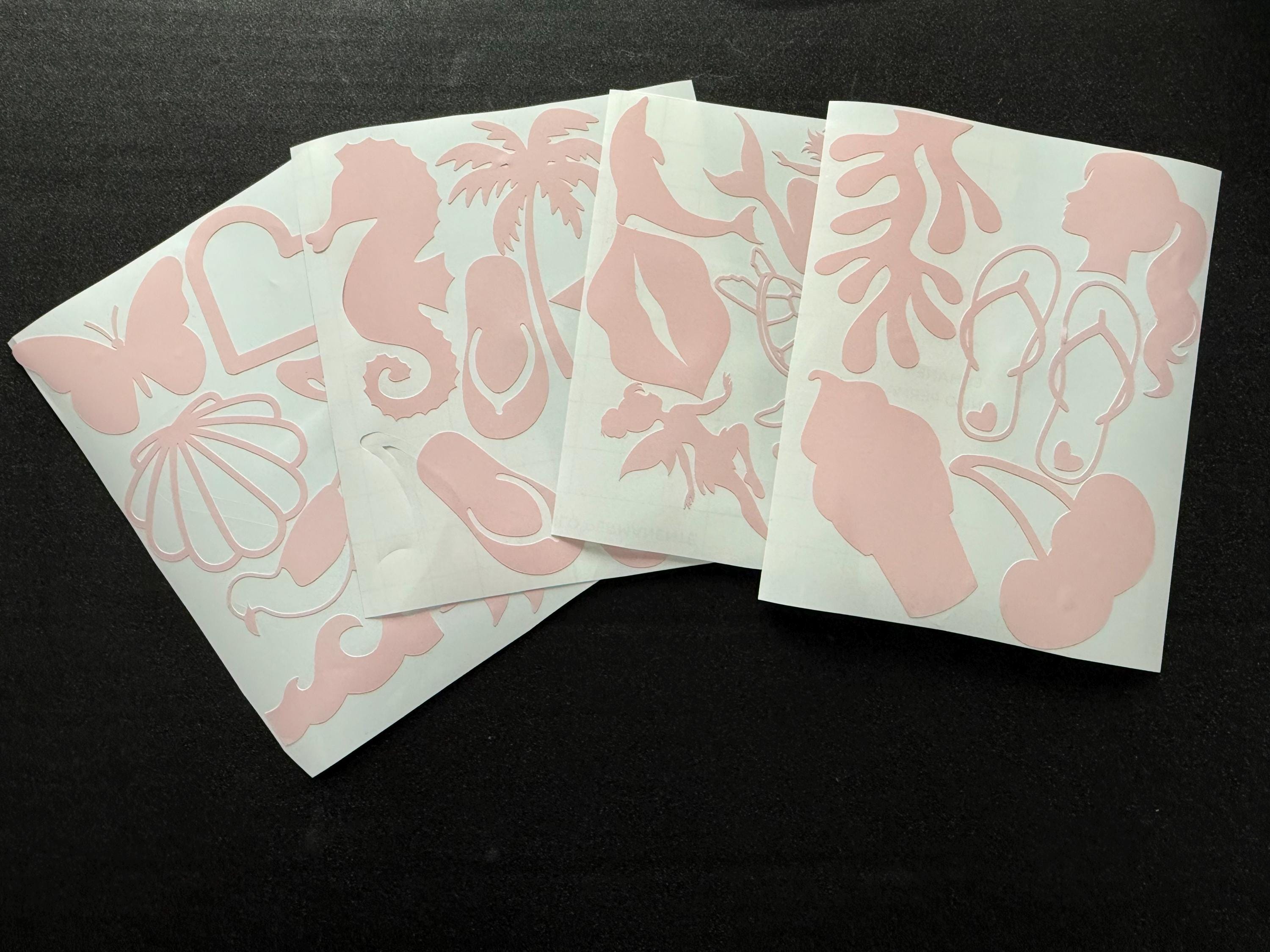 Beach Tan Line Stickers: Self Adhesive Body Tanning Decals