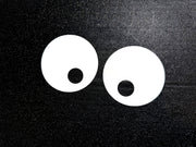 Fun White Googly Eye like Nipple Sticker | Body-Positive Party Wear & Festival Accessories | Discreet Packaging