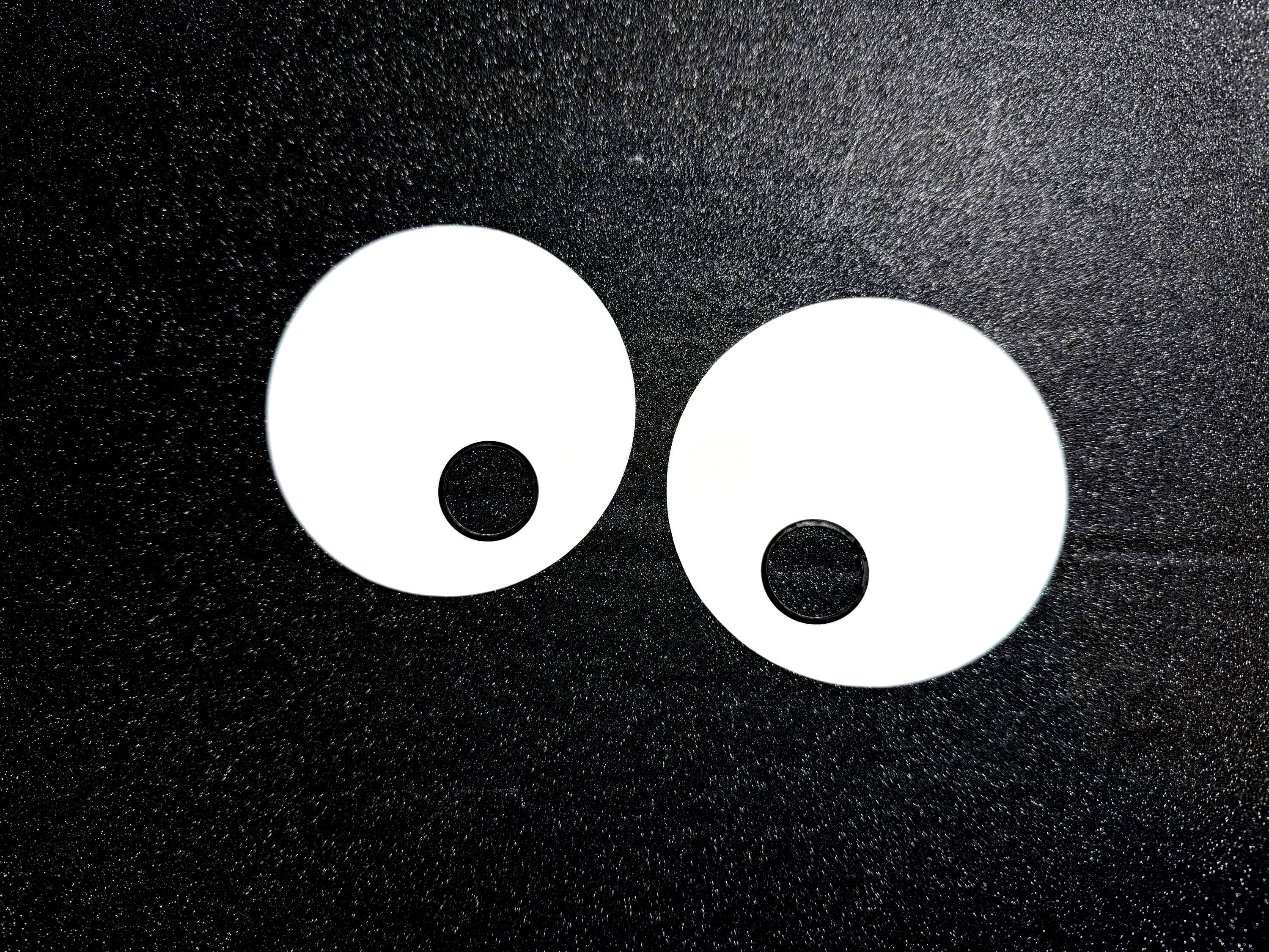 Fun White Googly Eye like Nipple Sticker | Body-Positive Party Wear & Festival Accessories | Discreet Packaging