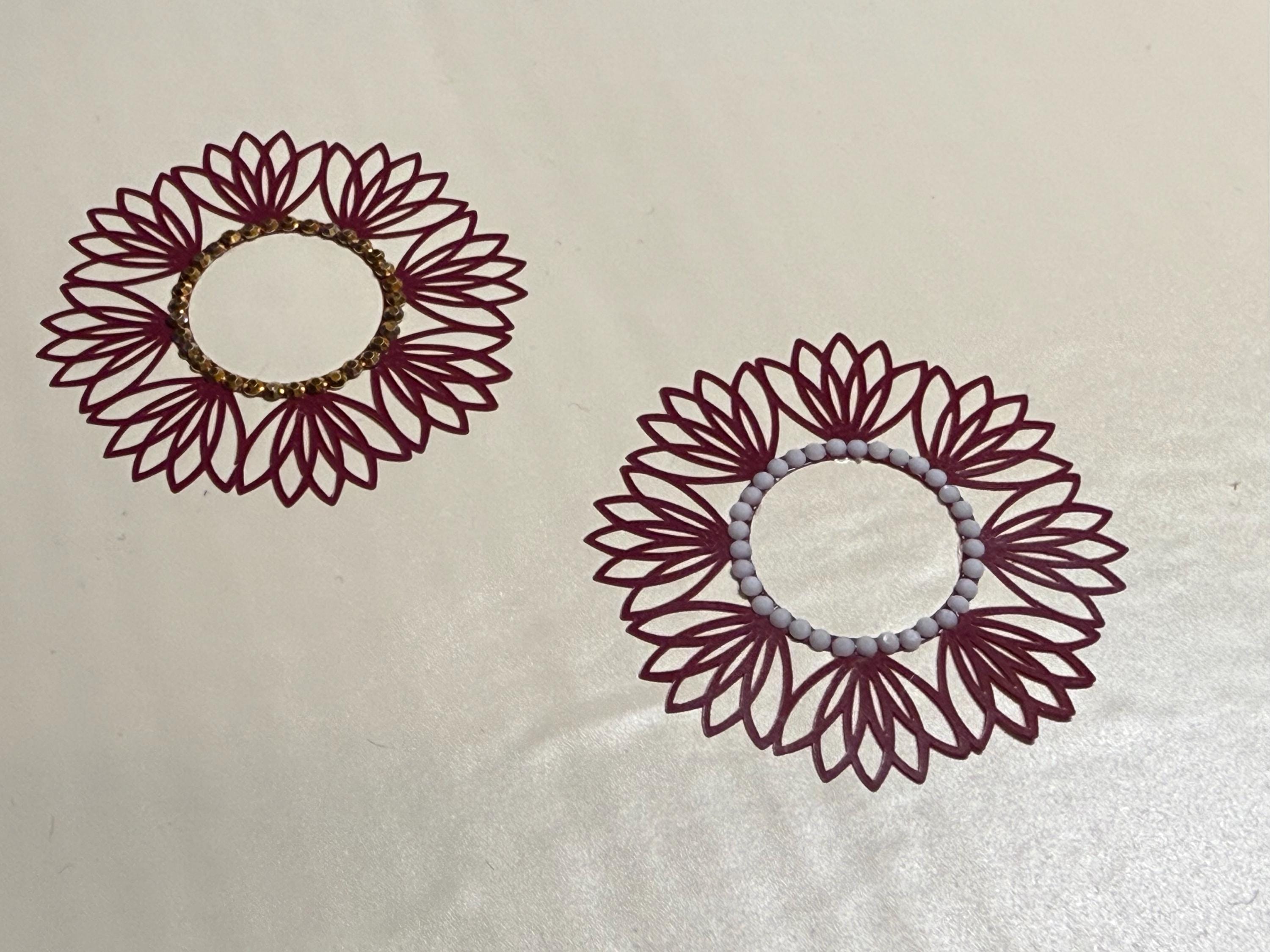 Rhinestone Flower Nipple Pasty | Festival Body Jewelry | Discreet Packaging