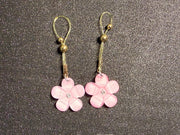 18K Gold Plated Nipple Jewelry | Dangling Flower Charms | Non-Pierced | Discreet Packaging