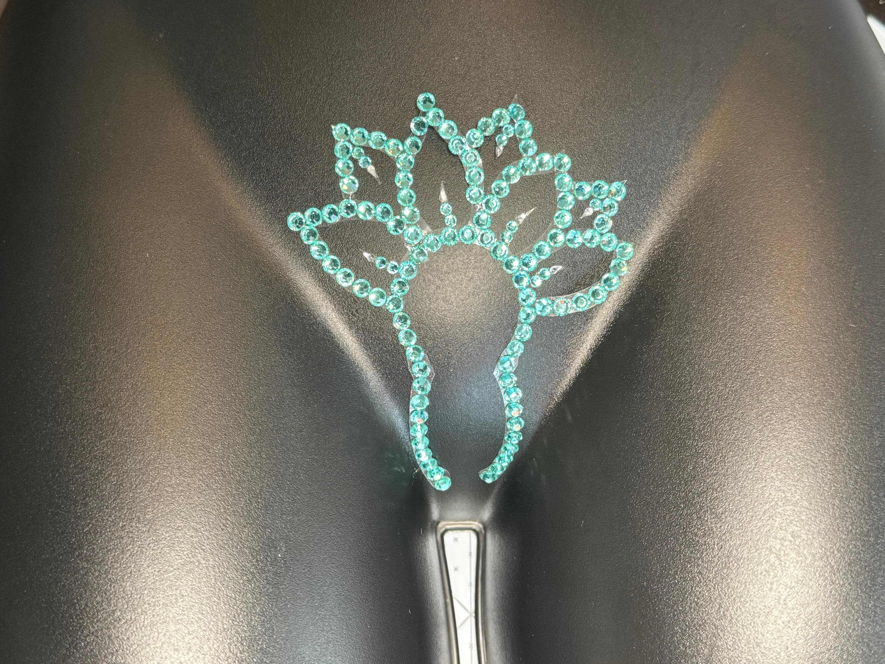 Rhinestone Flower Nipple Pasty | Rave Body Jewelry | Discreet Packaging