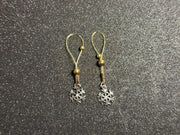 Silver Snowflake Nipple Jewelry | Non-Pierced Dangling Nip Tips | Discreet Packaging